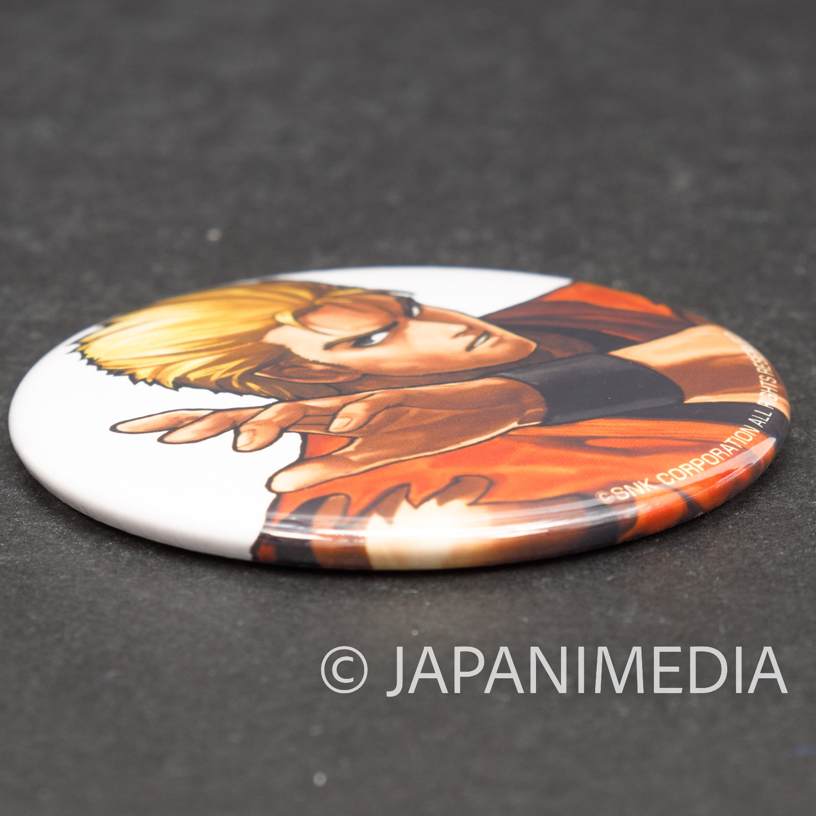 KOF King of Fighters Ryo Sakazaki Can Badge Pins SNK JAPAN ART OF FIGHTING