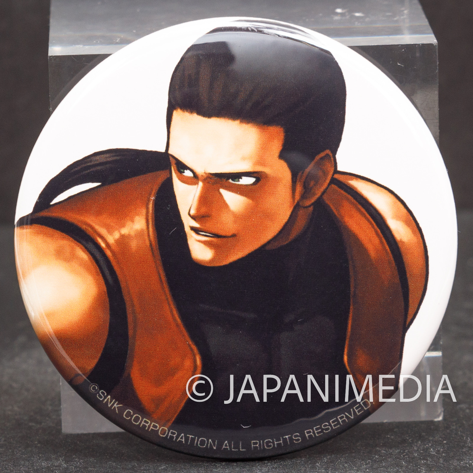 KOF King of Fighters Robert Garcia Can Badge Pins SNK JAPAN ART OF FIGHTING