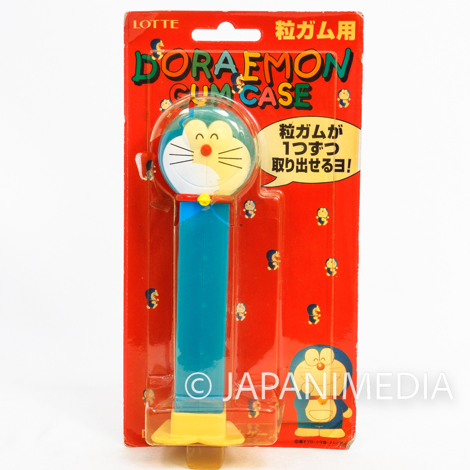 RARE! Doraemon Gum Case Dispenser Figure JAPAN GAME PEZ