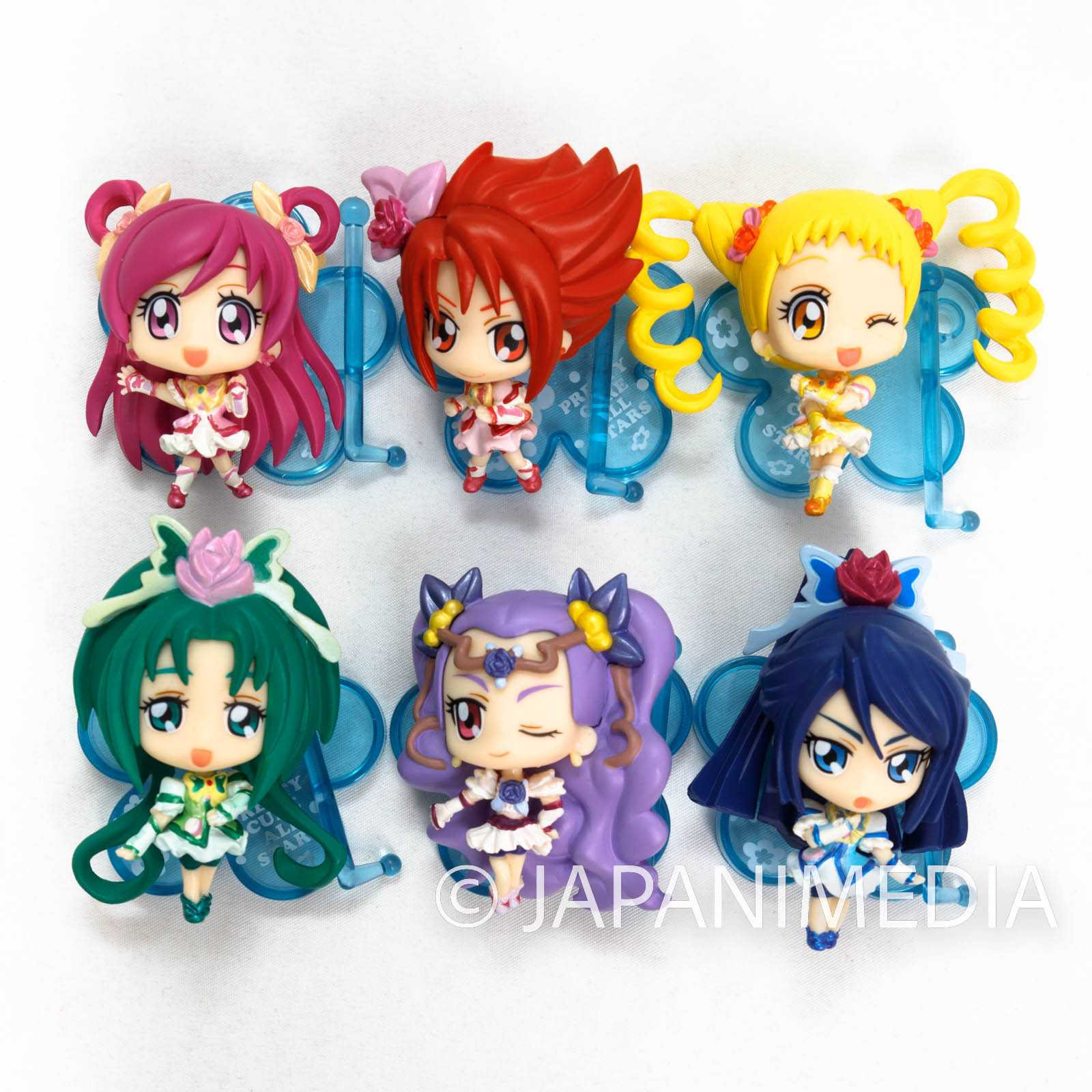 Yes! PreCure 5 Go Go! Precure All Stars Ver.cure Deforme My star Petit Figure 6pc Set JAPAN ANIME Japanimedia Store