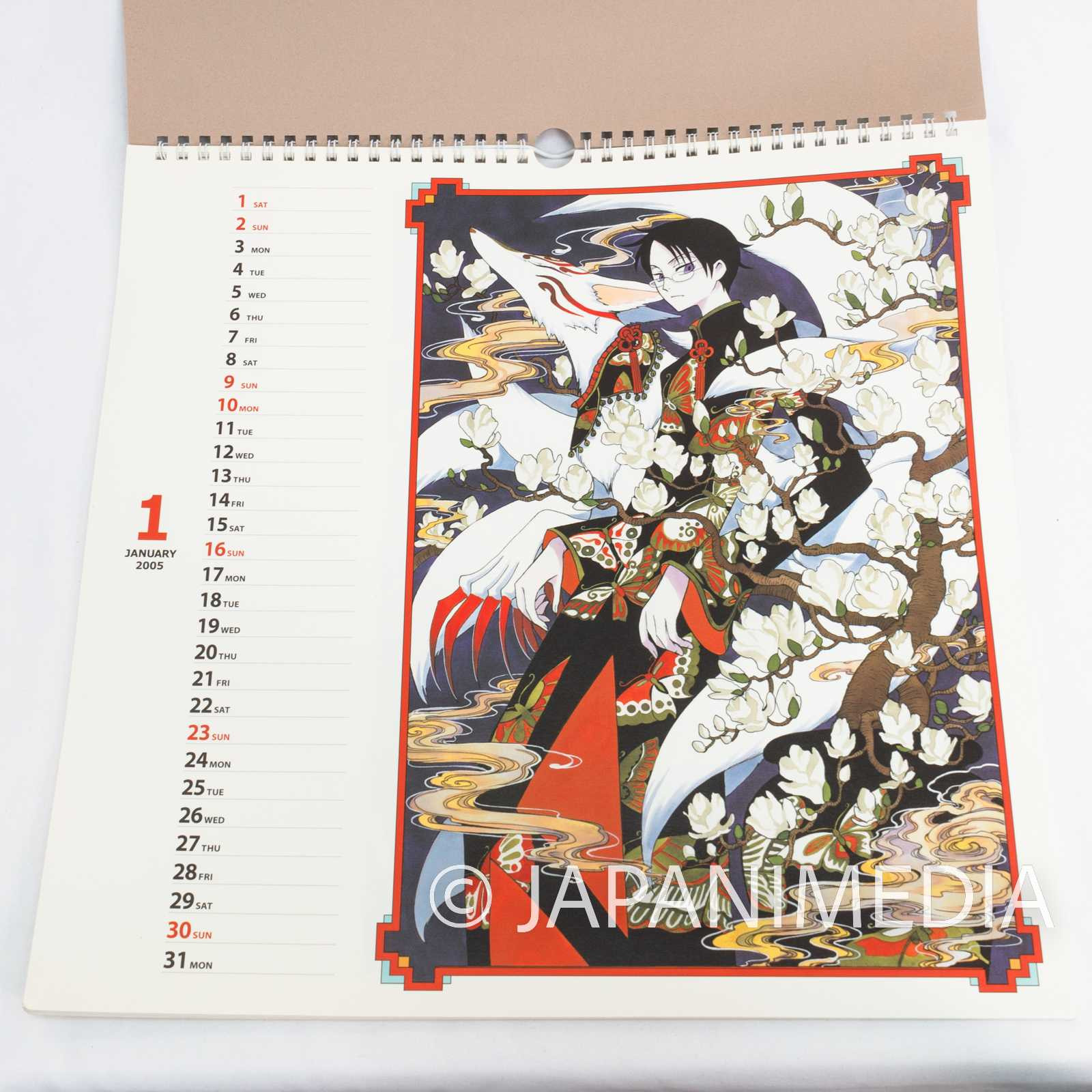 Tsubasa Reservoir CHRoNiCLE & xxxHOLiC Calendar 2005 CLAMP Japanimedia Store