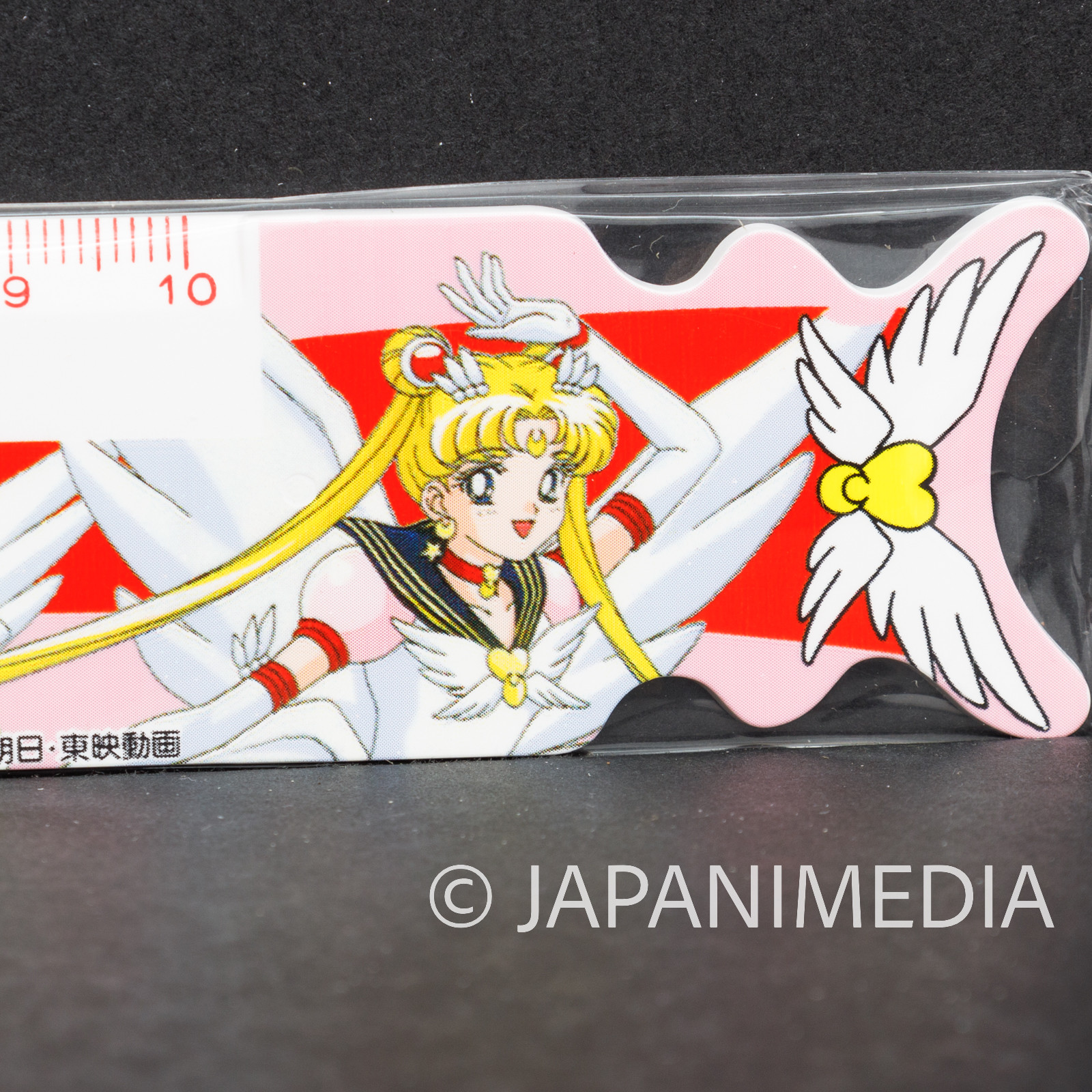 Retro RARE! Sailor Moon Stars Ruler 10cm SEIKA NOTE JAPAN ANIME MANGA