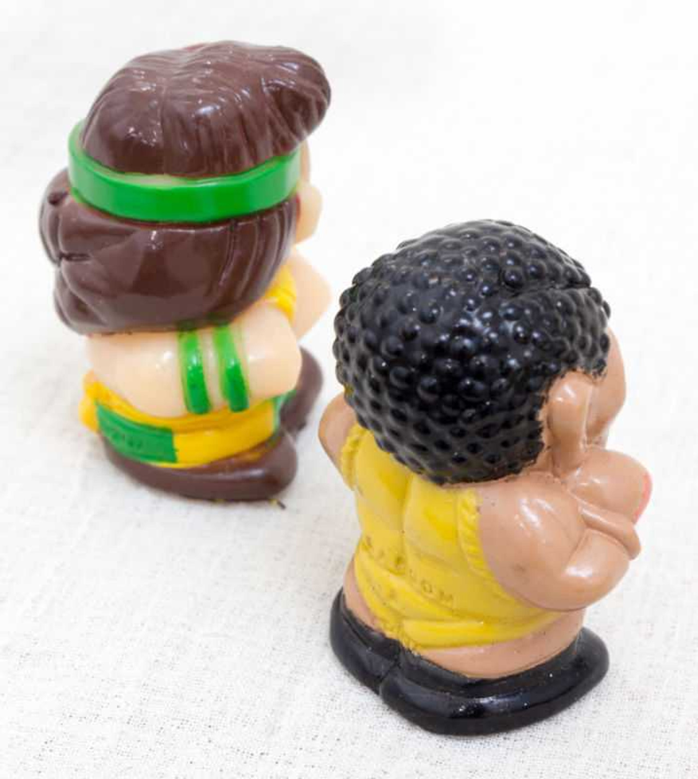 Set of 2 Street Fighter 2 Balrog Vega Puppet Doll Figure Capcom Character JAPAN