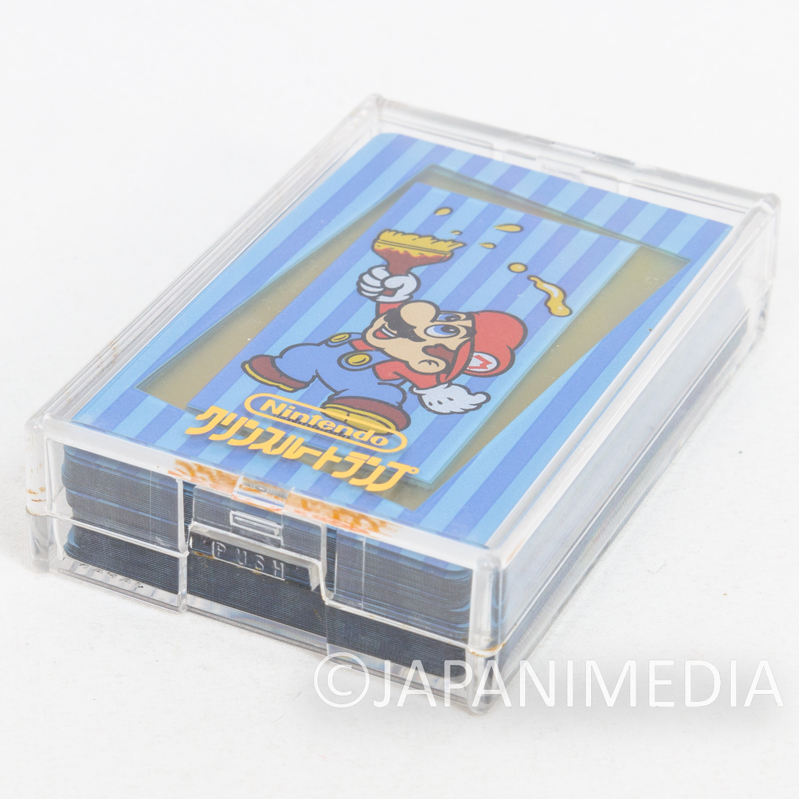 Super Mario Paint Trump Clear Playing Cards JAPAN FAMICOM 2