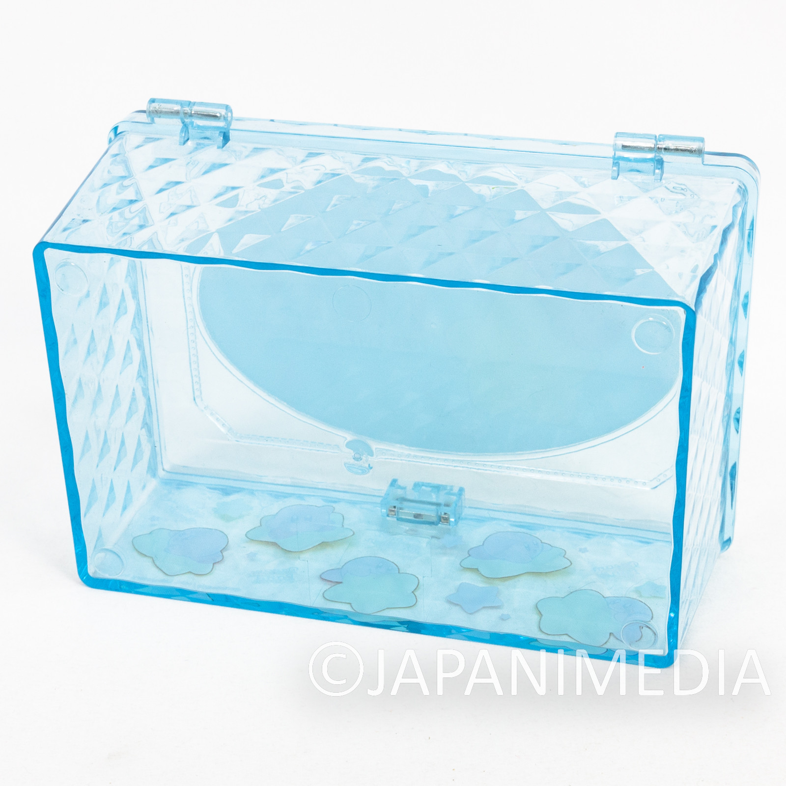 Kirby Super Star Plastic Case Box Blue JAPAN GAME NINTNEDO