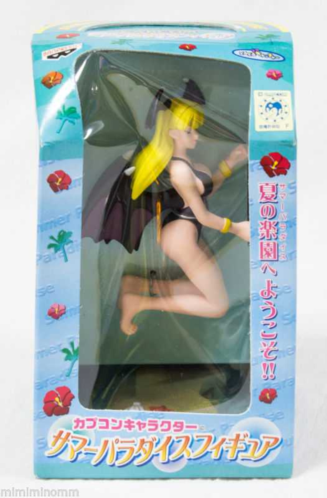 [Set of 5] Street Fighter & Darkstalkers Capcom Character Summer Paradise Figure Another color ver. [Chun-Li / Sakura / Cammy / Morrigan / Lilith] JAPAN GAME