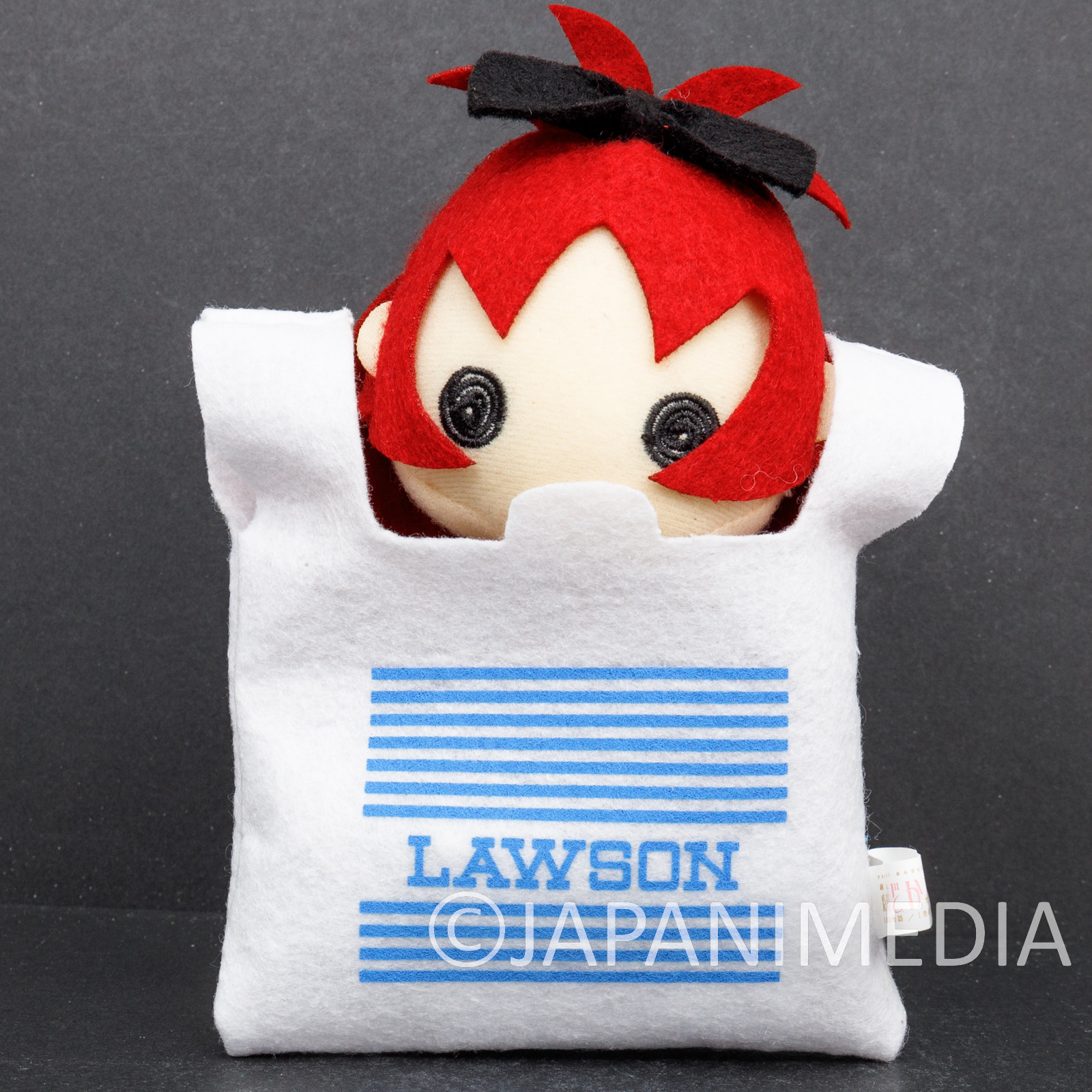 Puella Magi Madoka Magica Kyoko Sakura in Lawson Bag Plush Doll