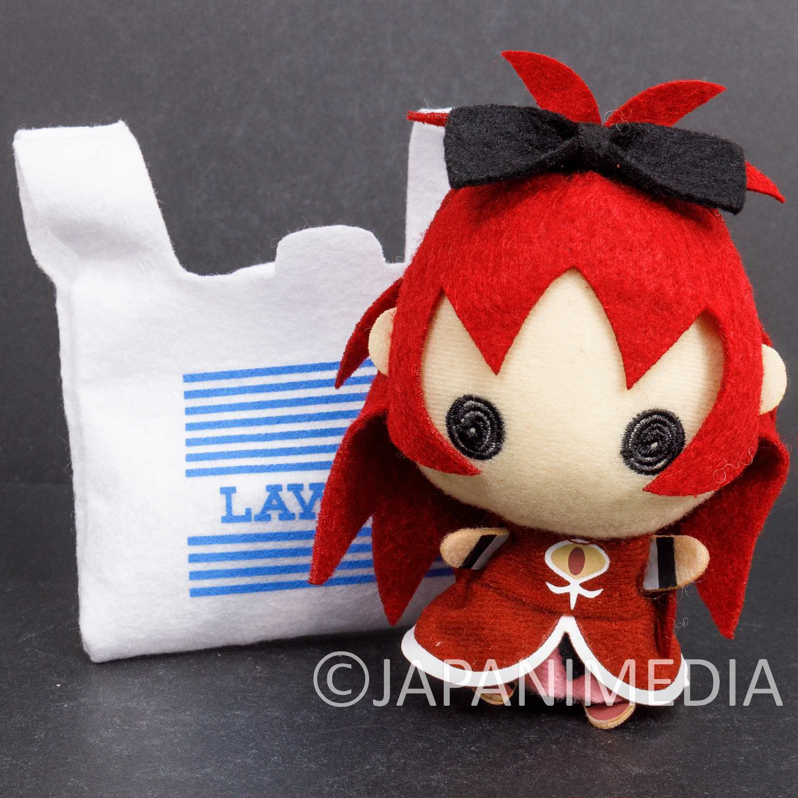 Puella Magi Madoka Magica Kyoko Sakura in Lawson Bag Plush Doll Japanimedia Store