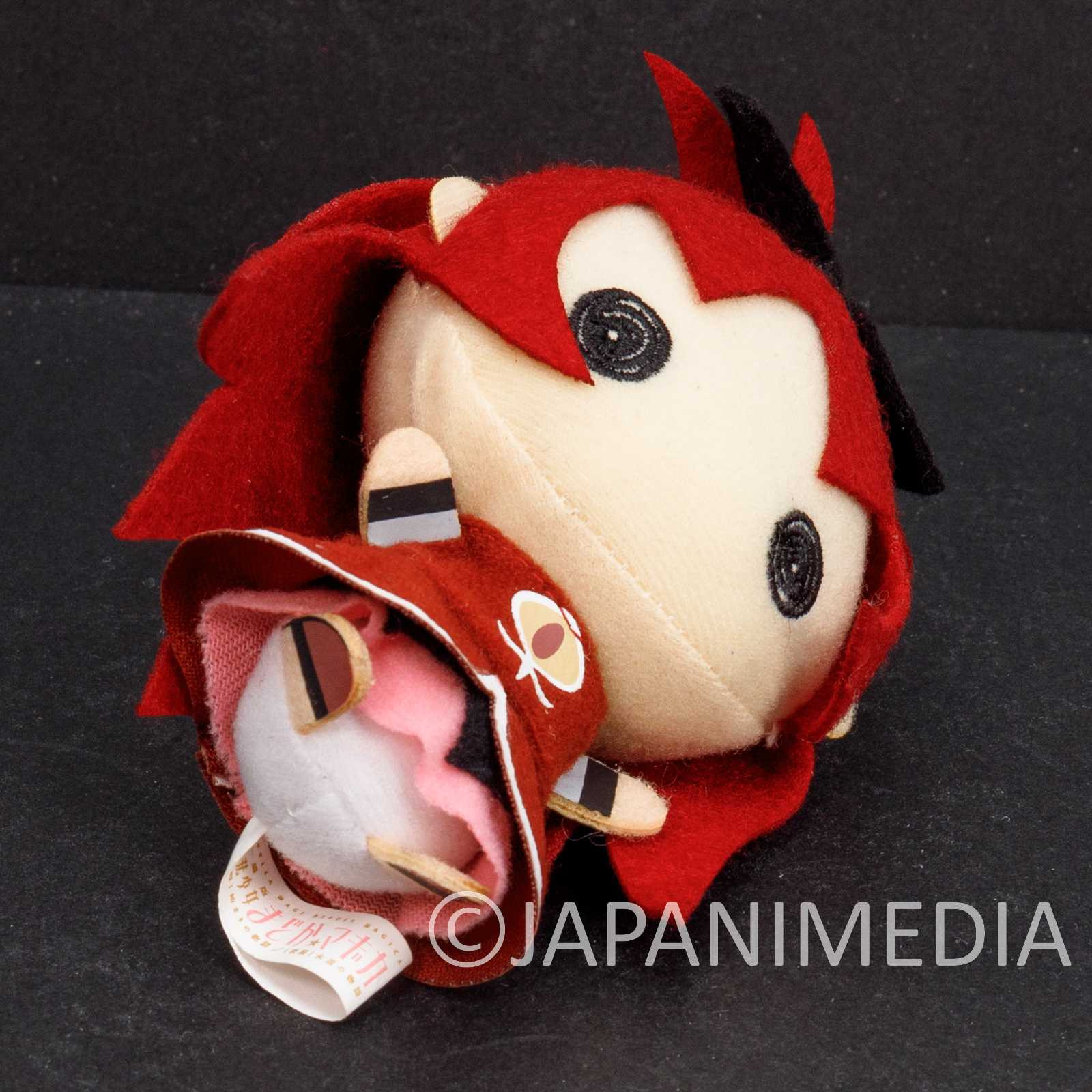Puella Magi Madoka Magica Kyoko Sakura in Lawson Bag Plush Doll Japanimedia Store