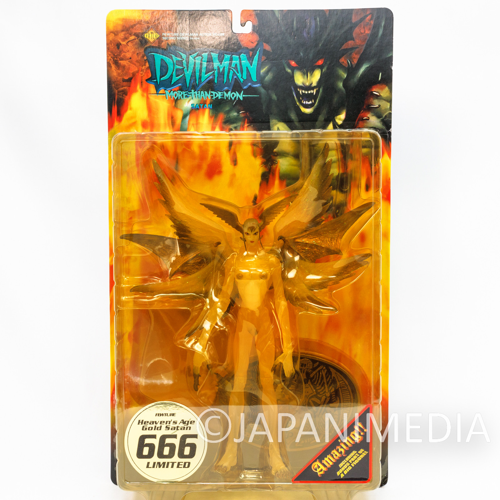Devilman SATAN Figure 666 Limited Clear Color ver. Fewture Nagai Go