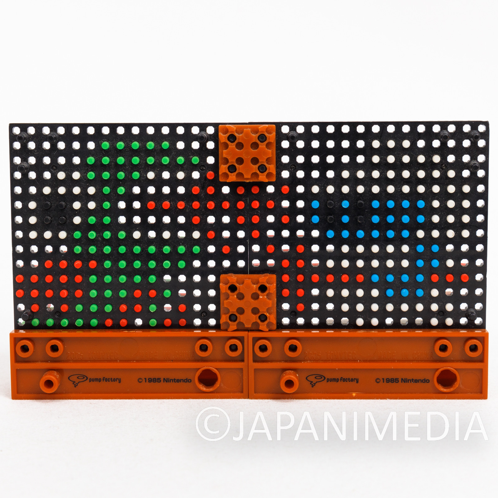 RARE SUPER MARIO BROS .S Dots Pixel Art Figure Puzzle Pin Toy Nintendo 8bit