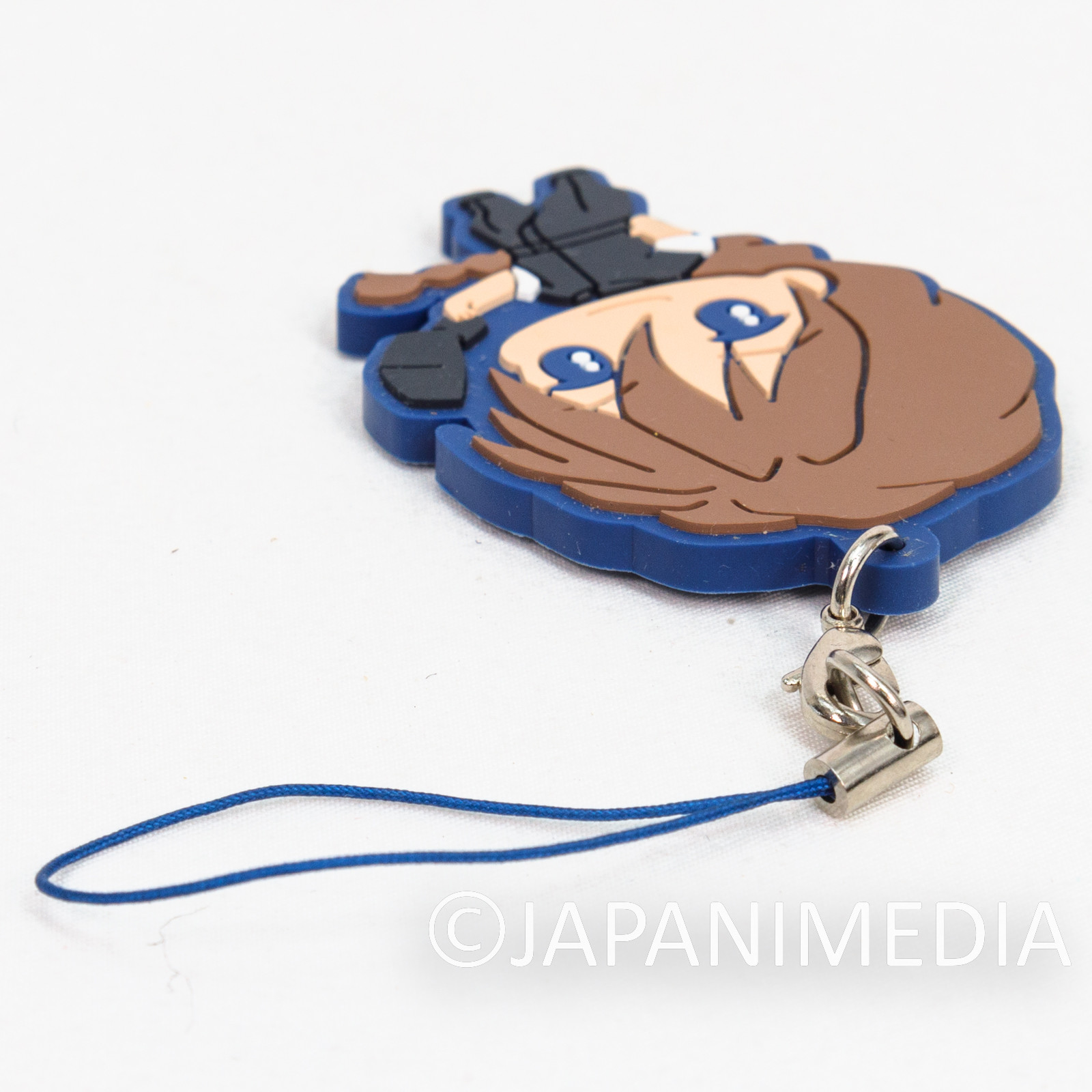 Gundam W Wing Duo Maxwell Rubber Mascot Strap BANDAI