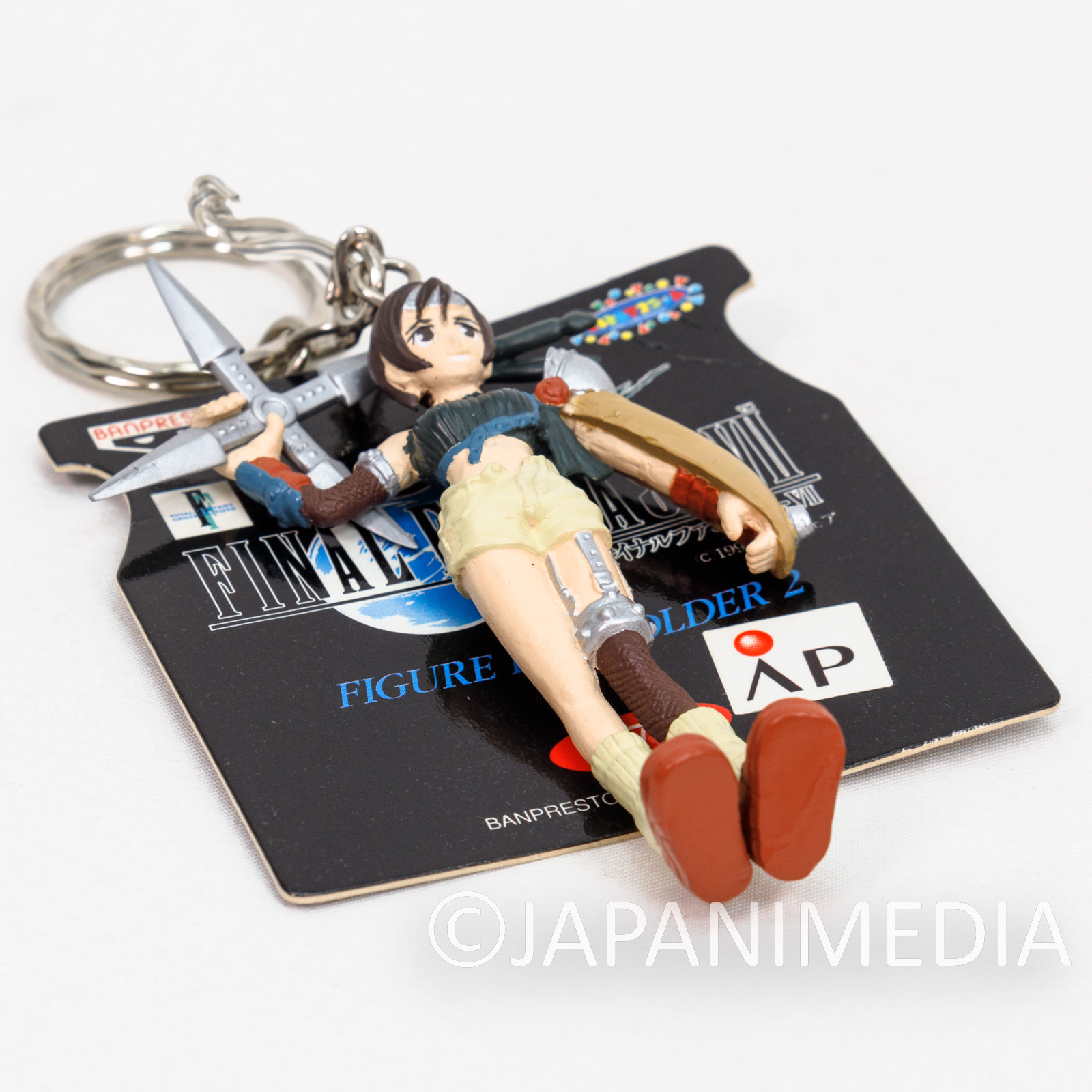 Final Fantasy VII Yuffie Kisaragi Figure Key Chain Banpresto JAPAN SQUARE ENIX