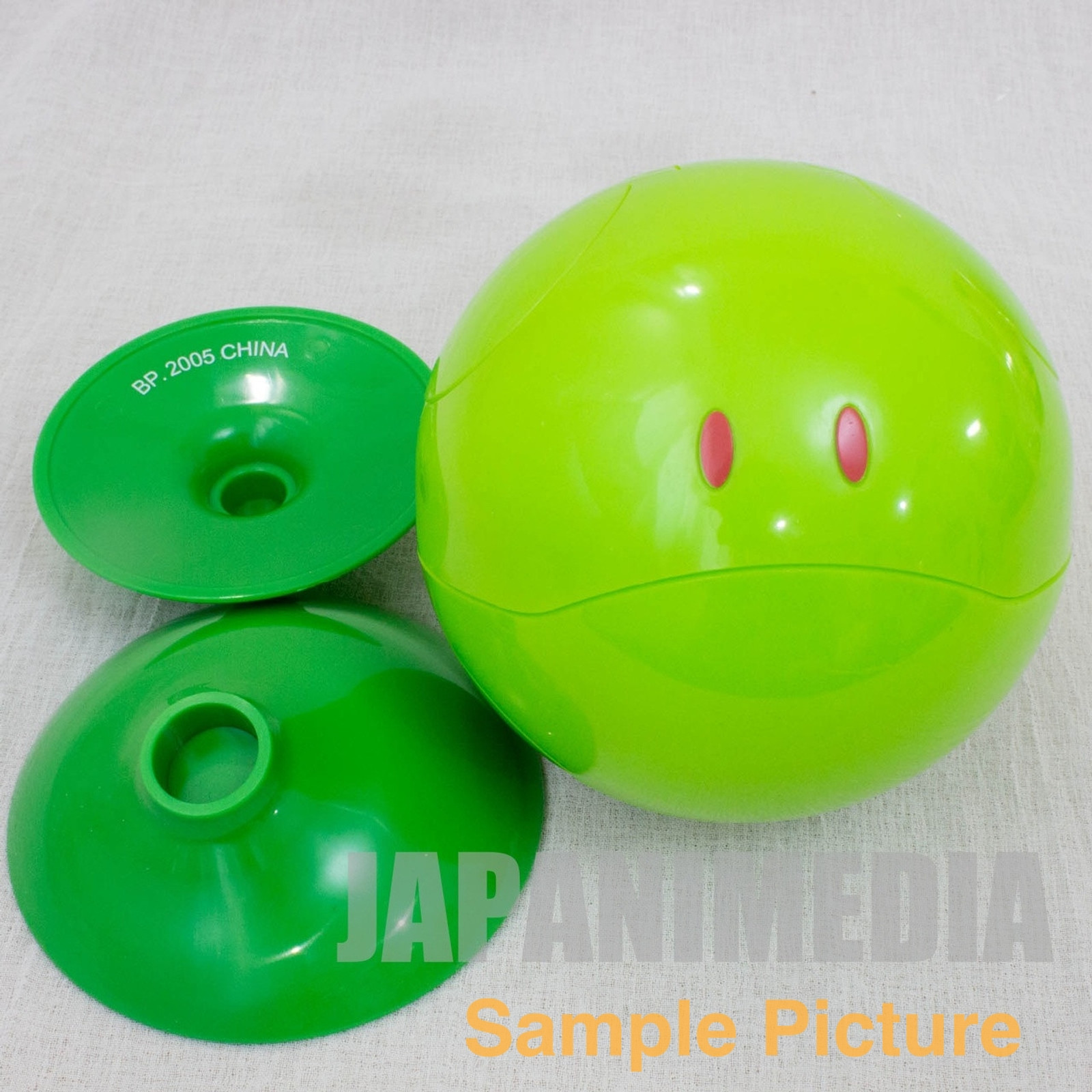 Gundam Mascot Robot Haro Figure Desktop Clock (Green Ver.) JAPAN