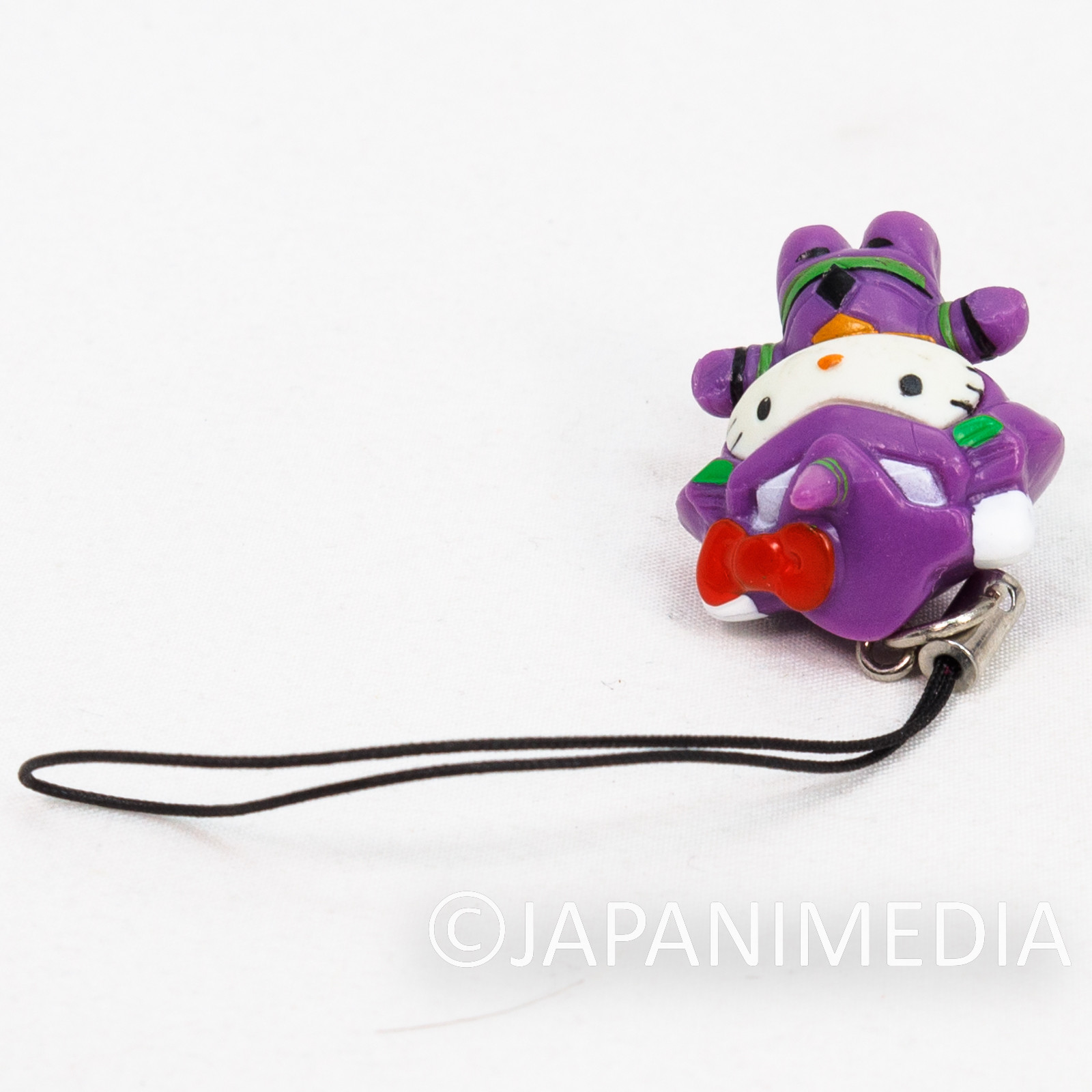 Evangelion EVA-01 x Hello Kitty Figure Strap JAPAN