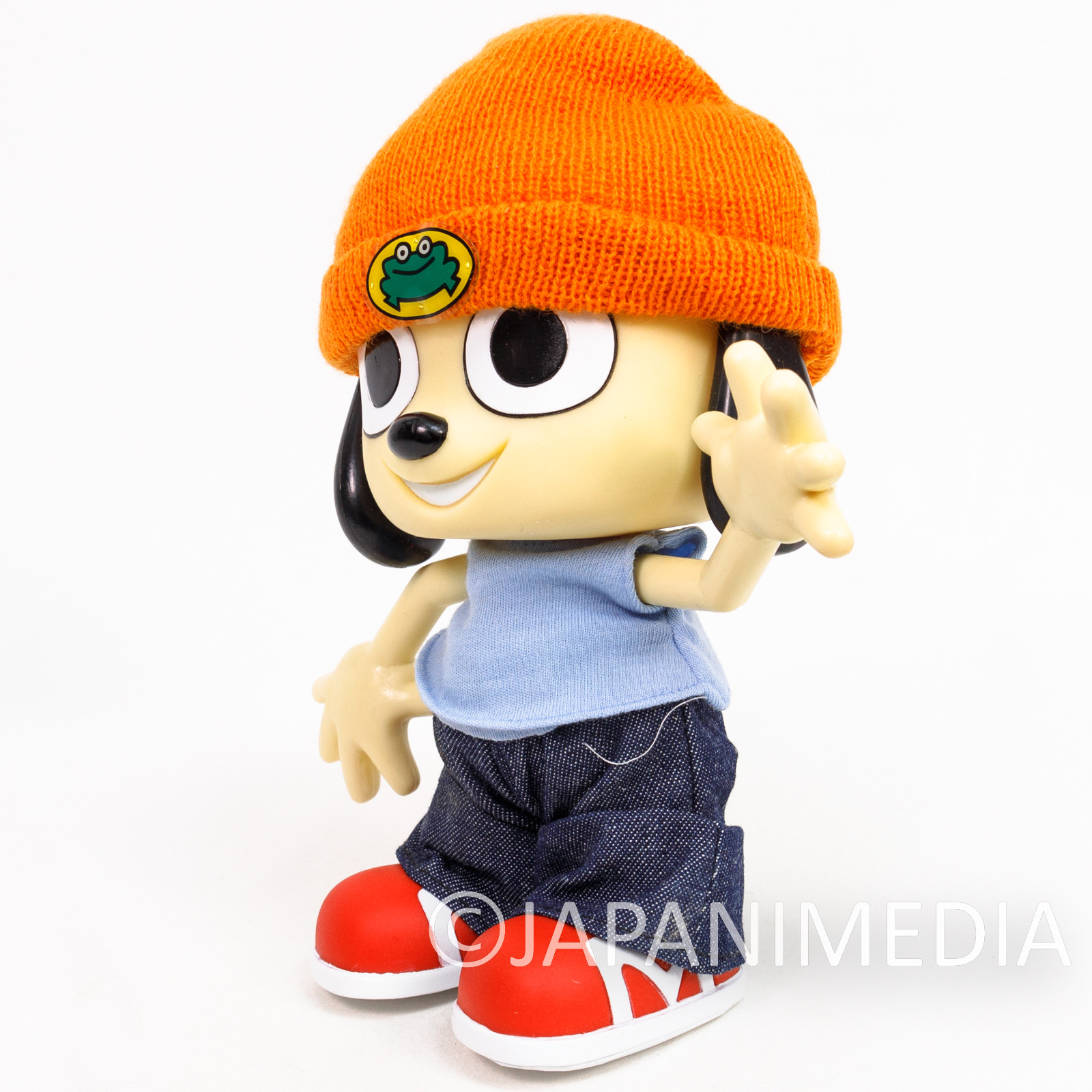 Parappa The Rapper Parappa Collectible Doll Figure Medicom Toy JAPAN GAME