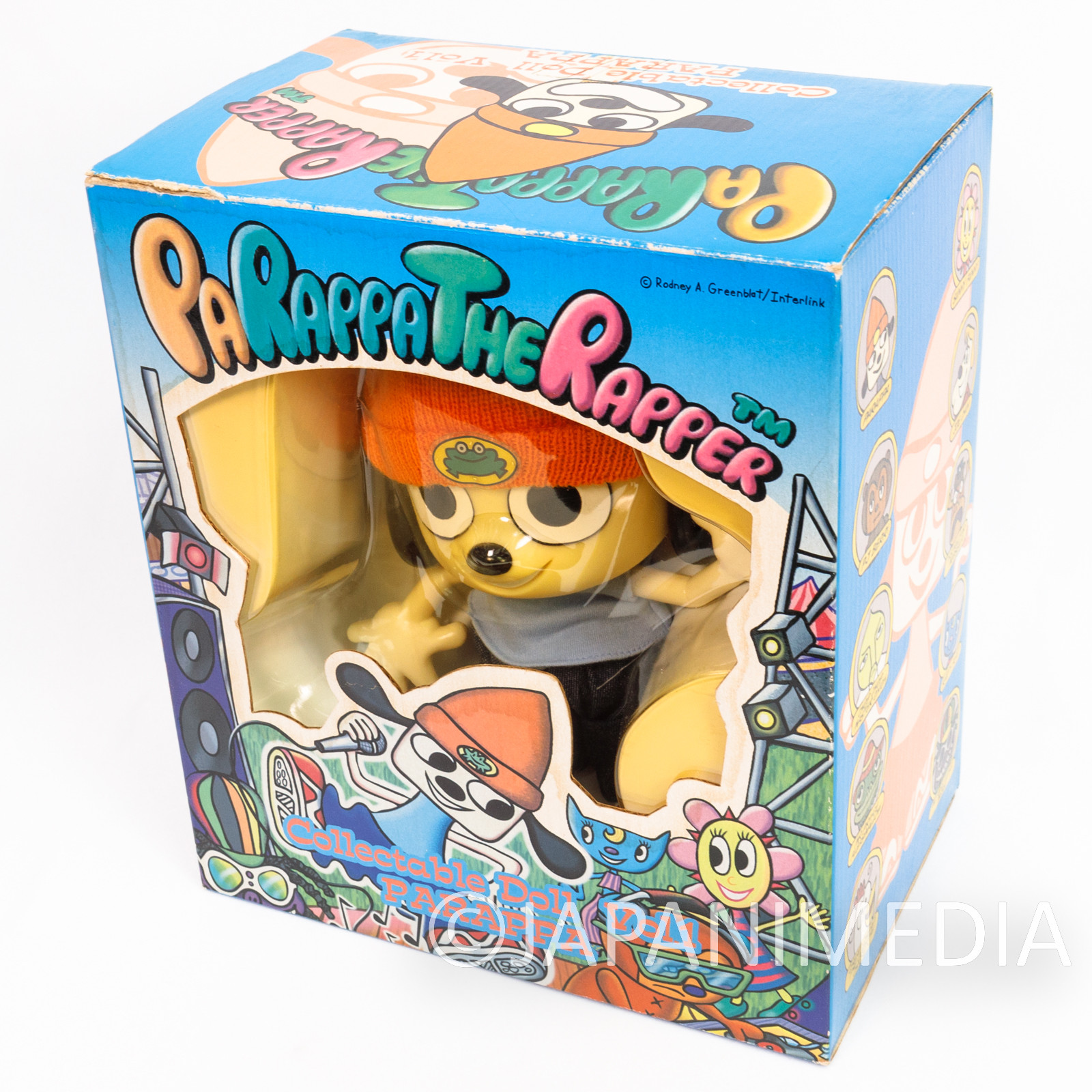 Parappa The Rapper Parappa Collectible Doll Figure Medicom Toy JAPAN GAME