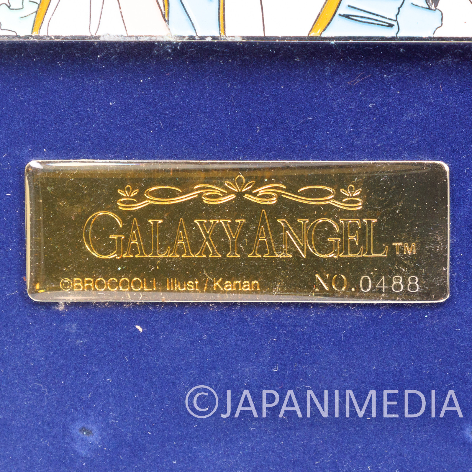 Galaxy Angel  Metal Pins Set Limited JAPAN ANIME Project G.A.