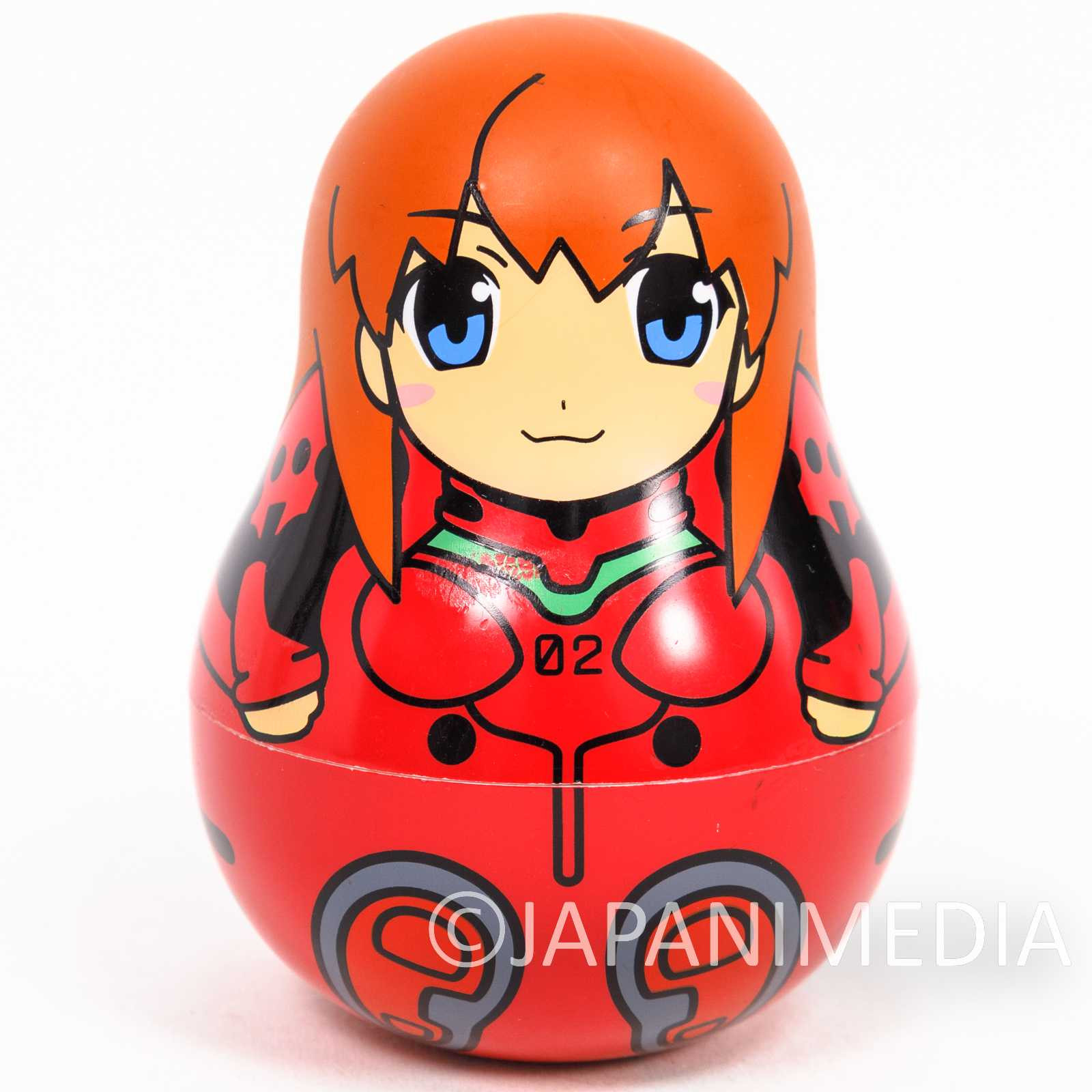 (DAMAGED) Evangelion Asuka Misato Ritsuko Matryoshka Figure SEGA NOBOX Japanimedia Store