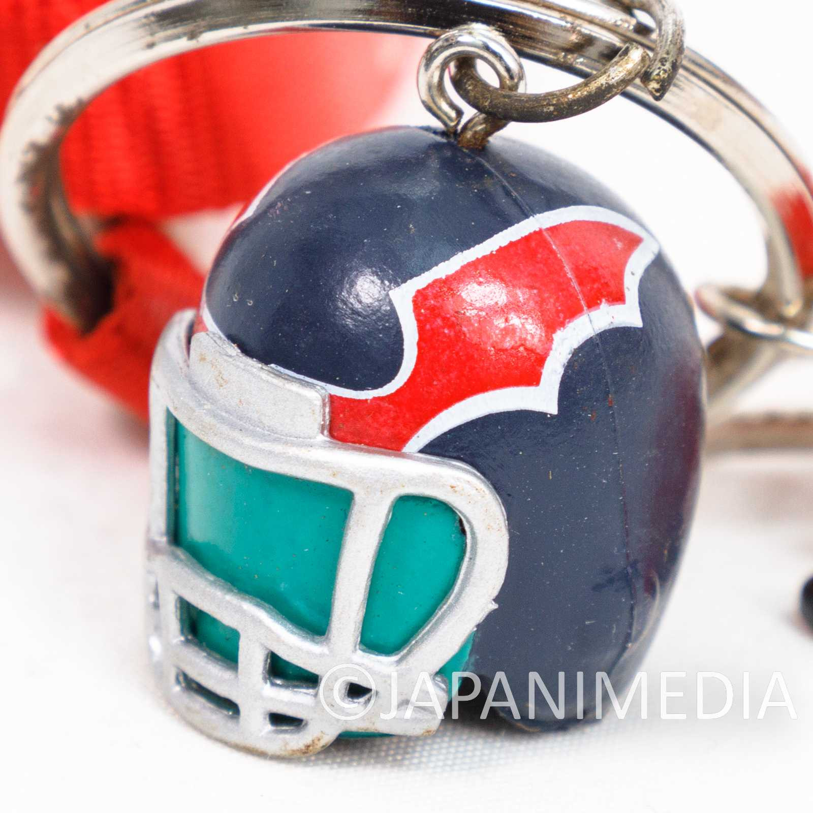RARE! Eyeshield 21 Deimon Devilbats Helmet Mini Figure Strap Shonen Jump JAPAN Japanimedia Store
