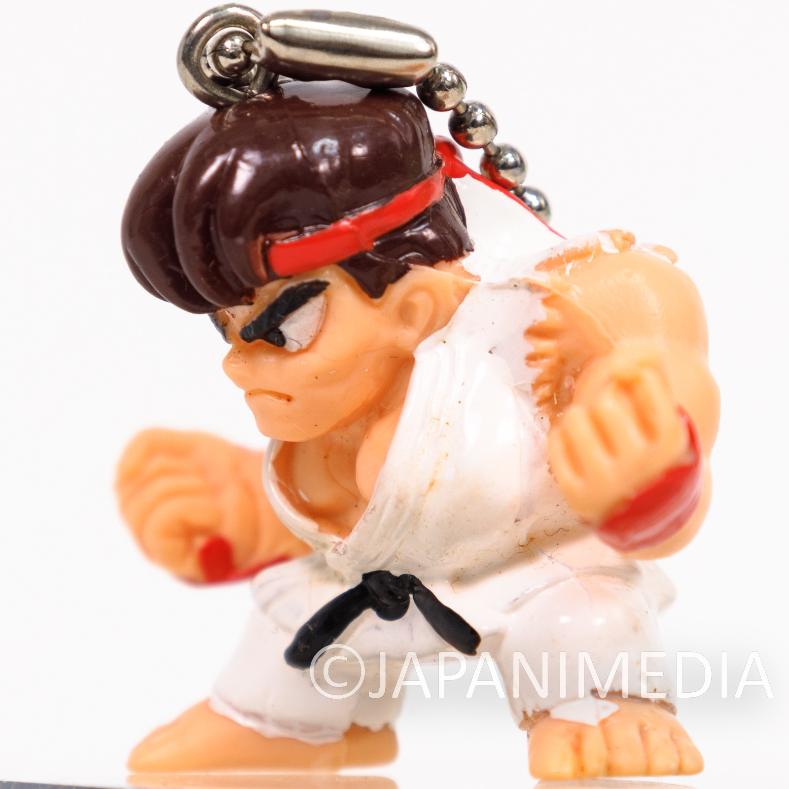 Street Fighter 2 Mini Figure Ryu Figure Ballchain Capcom JAPAN GAME 3