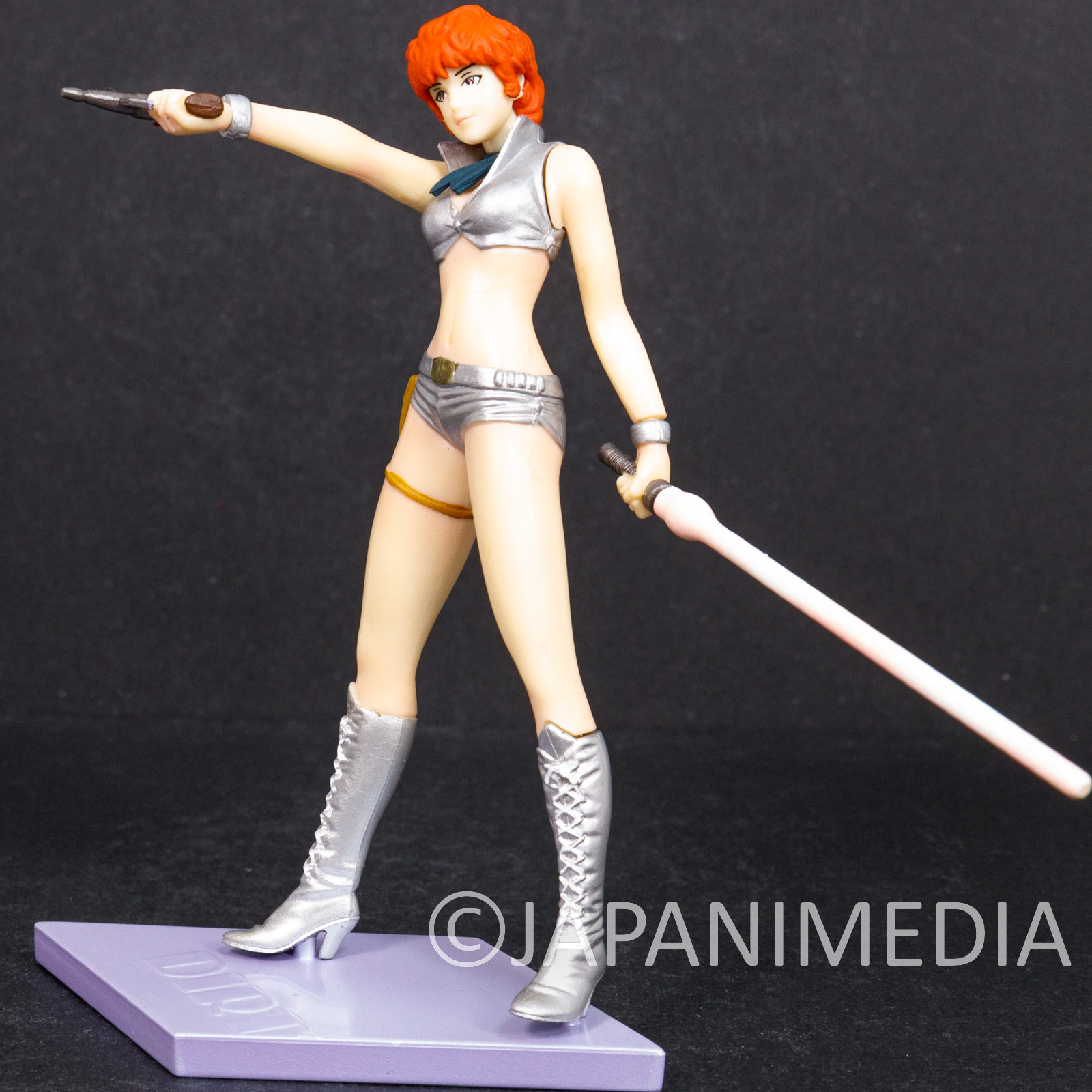 RARE Dirty Pair KEI Mini Figure Novel ver. Megahouse 