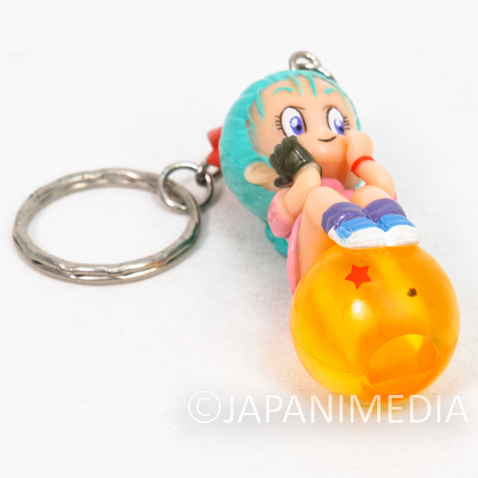 Dragon Ball Z Bulma Chara Petit Figure Keychain 2