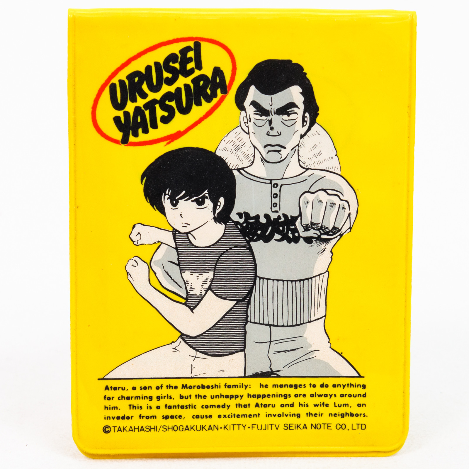 Retro RARE! Urusei Yatsura LUM Pass Card Case Holder 2