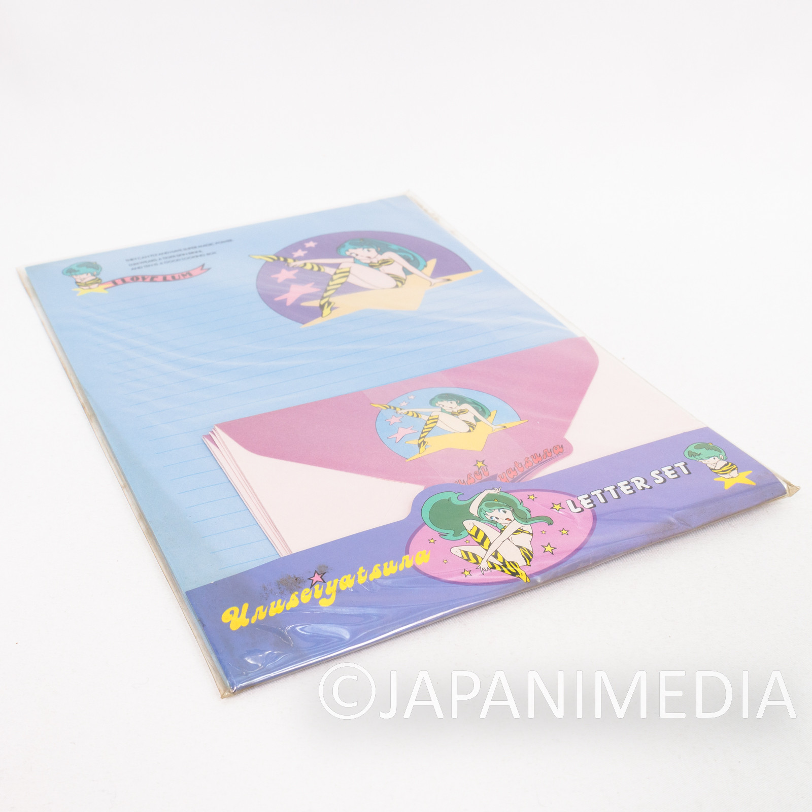 Retro RARE! Urusei Yatsura LUM Letter Set / Letter papers and Envelopes #2