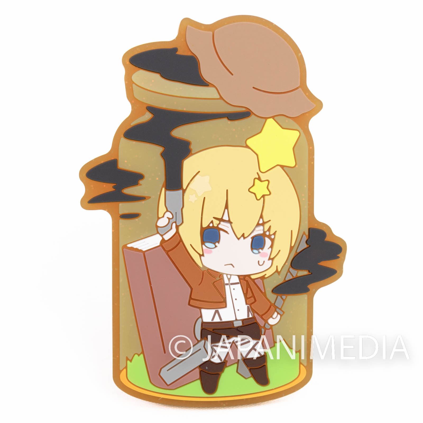 Attack on Titan Armin Arlert Charatoria Rubber Clip JAPAN