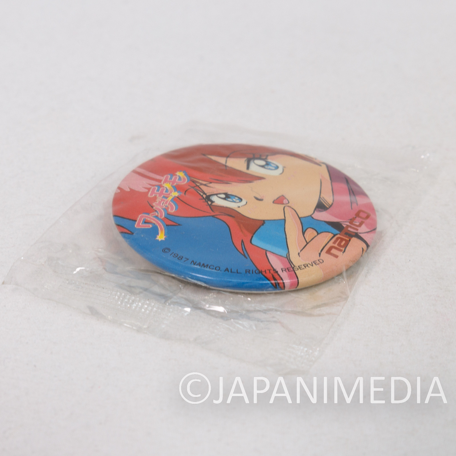 Wonder Momo Can Button Badge Pins #2 JAPAN GAME PC Engine NAMCO