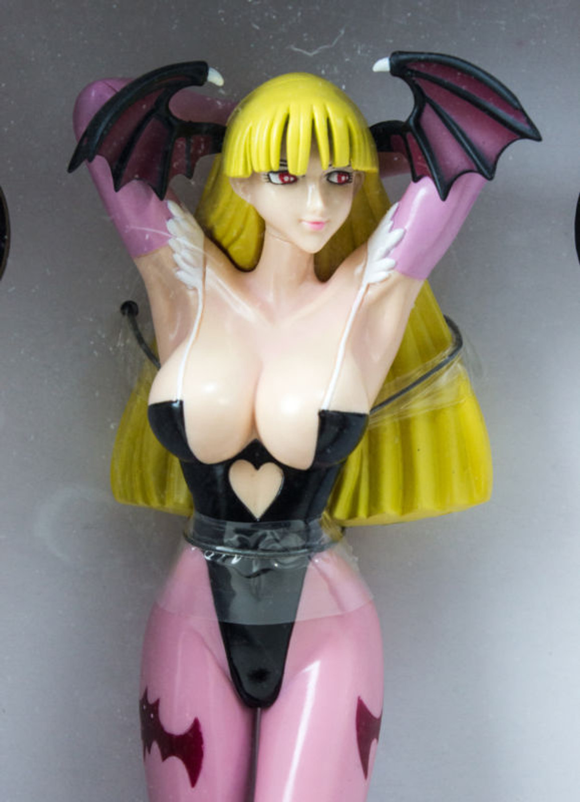 Darkstalkers (Vampire) MORRIGAN Blonde Capcom DX Sofubi Figure Banpresto JAPAN GAME