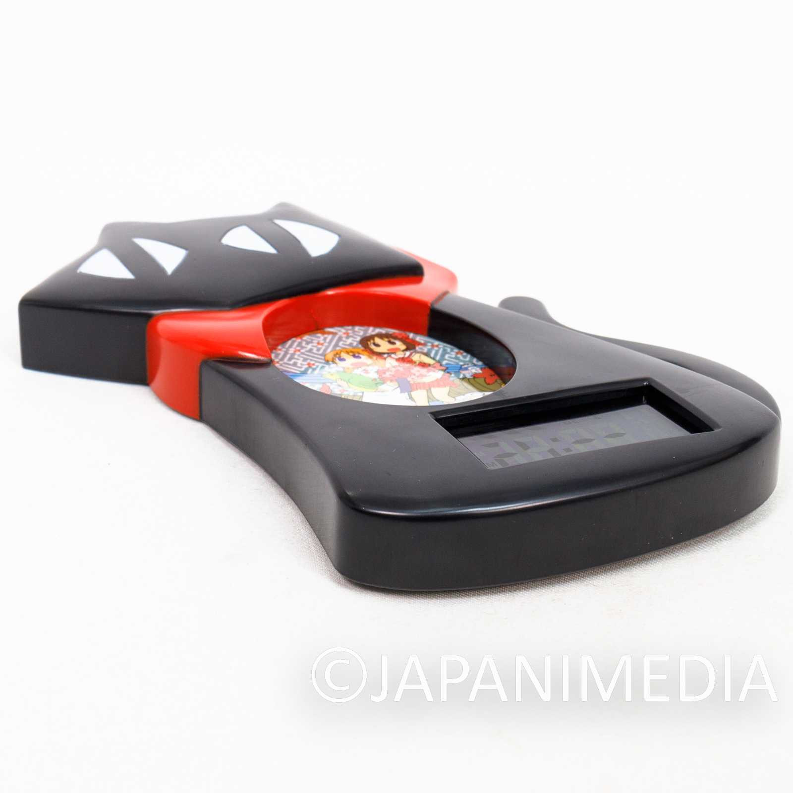 Nichijou Sakamoto Black Cat Plastic Desktop Clock JAPAN Japanimedia Store