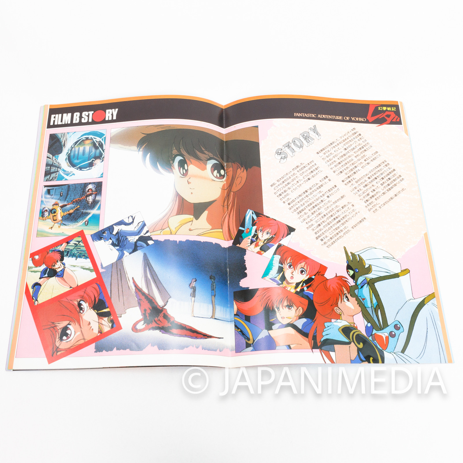 Leda: The Fantastic Adventure of Yohko Movie Program Art Illustration book