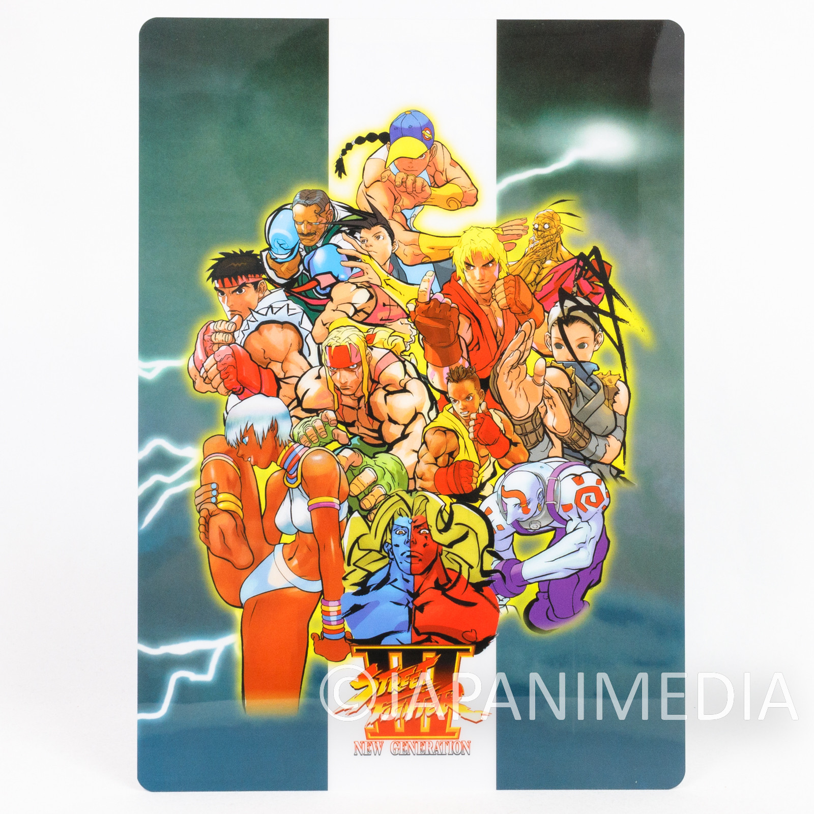 Street Fighter 3 Plastic Pencil Board Pad Shitajiki Capcom