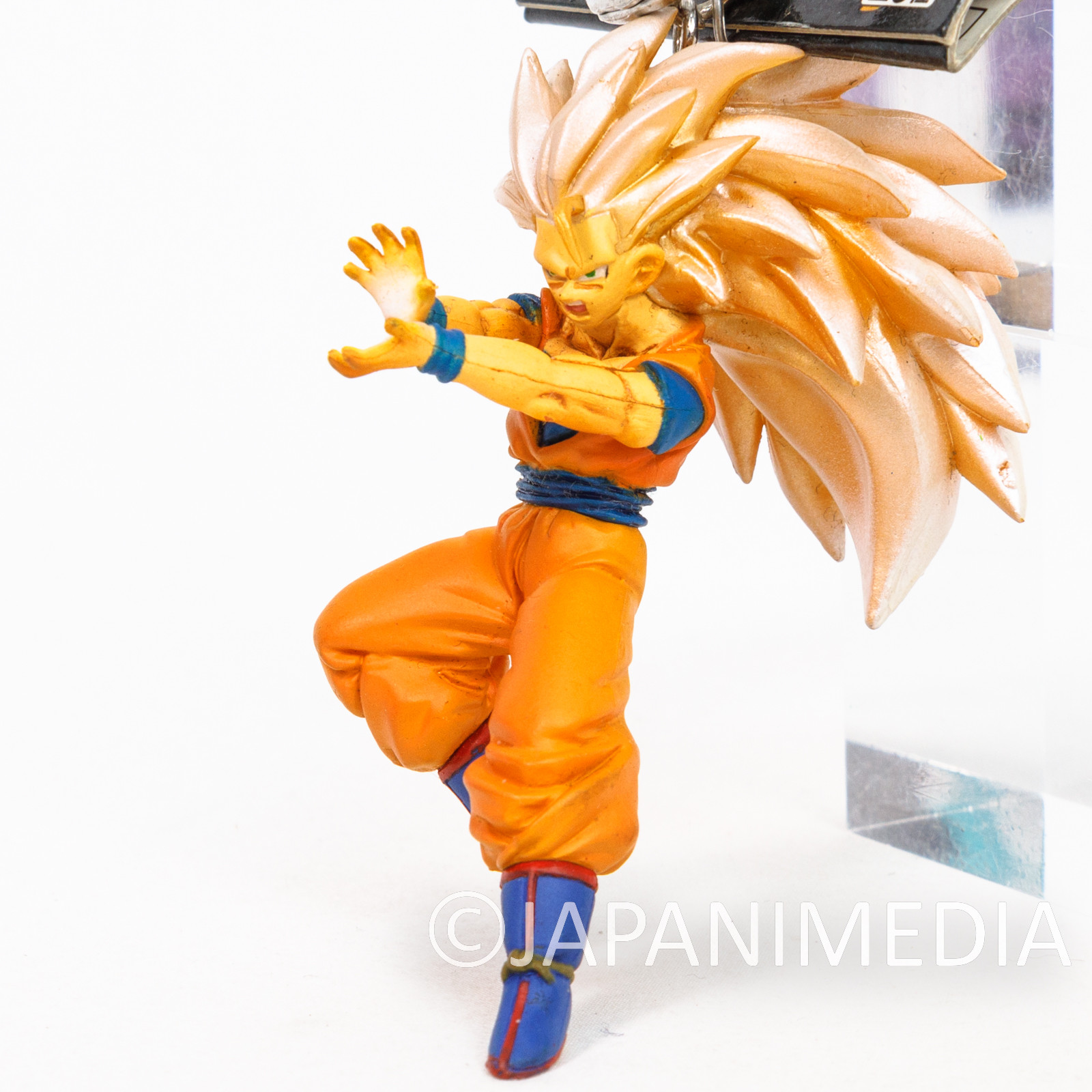 Dragon Ball Z Super Saiyan 3 Son Gokou High Quality Figure Key Chain