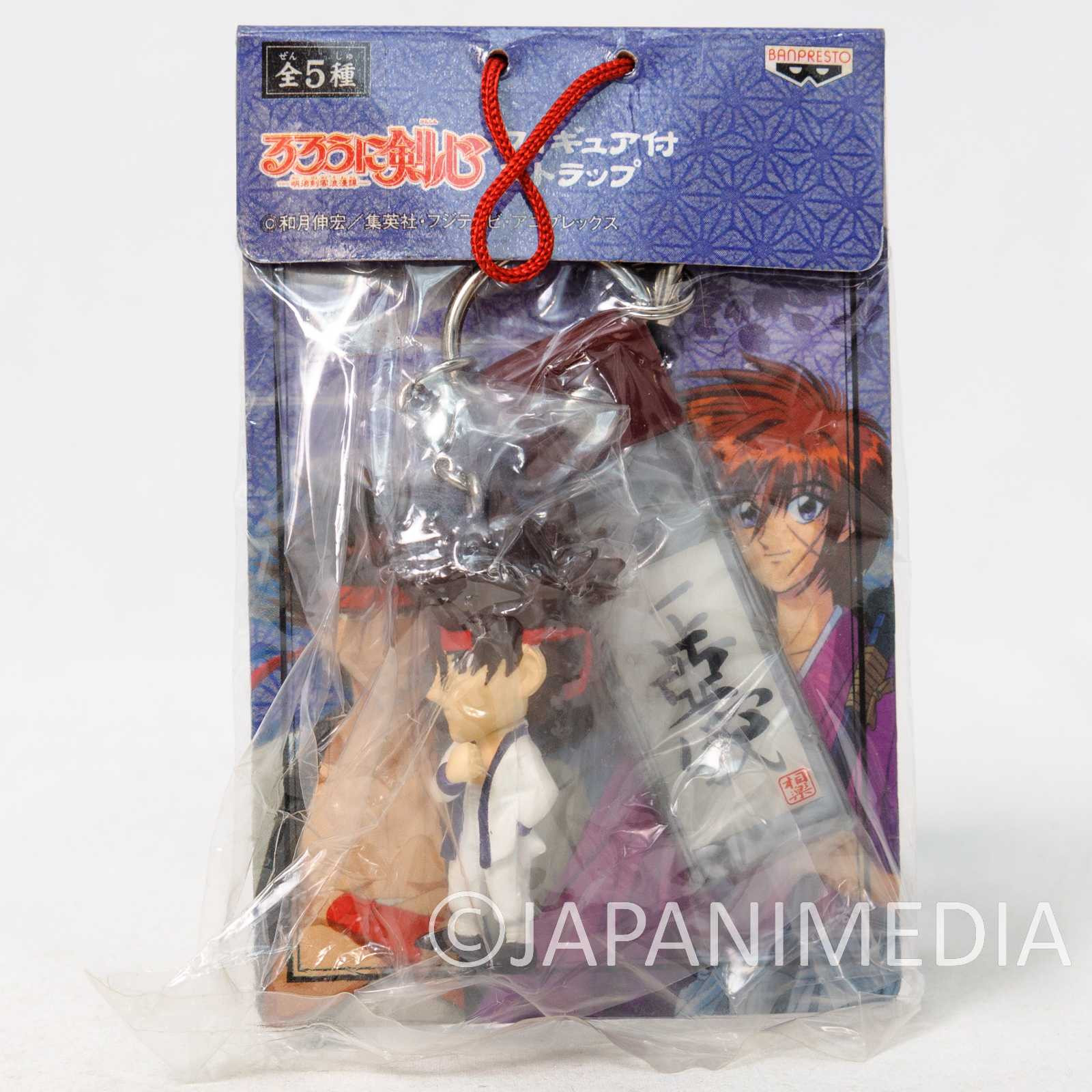 Retro RARE! Rurouni Kenshin Sanosuke Sagara Figure Strap JAPAN ANIME Japanimedia Store