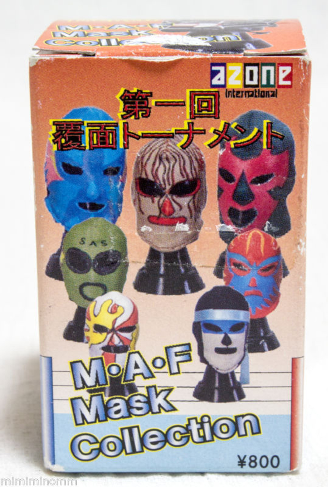 Martial Arts Wrestling Fight Mask Collection Miniature Figure Azone JAPAN