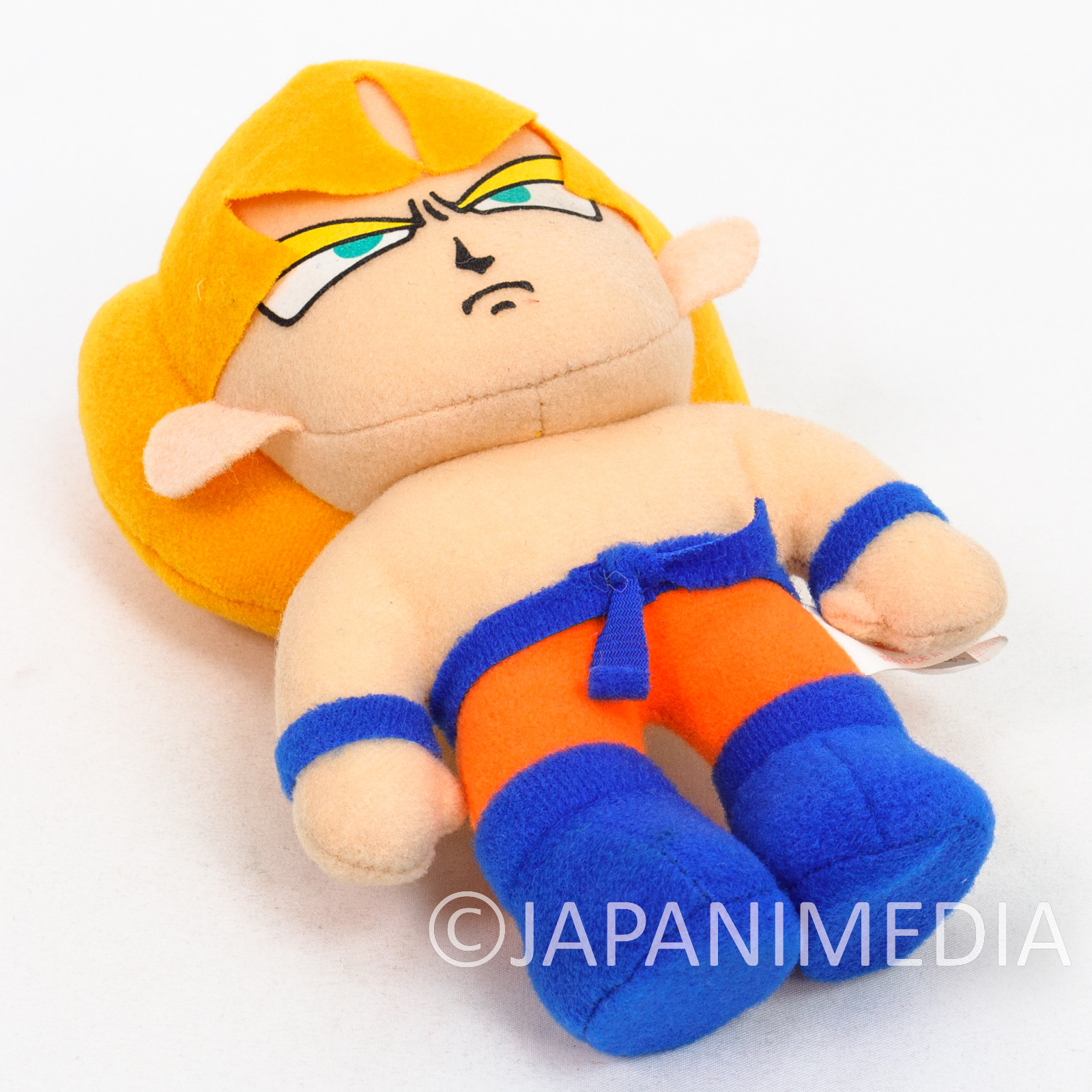 RARE Dragon Ball Z Son Gokou Super Saiyan Plush Doll Banpresto 1993