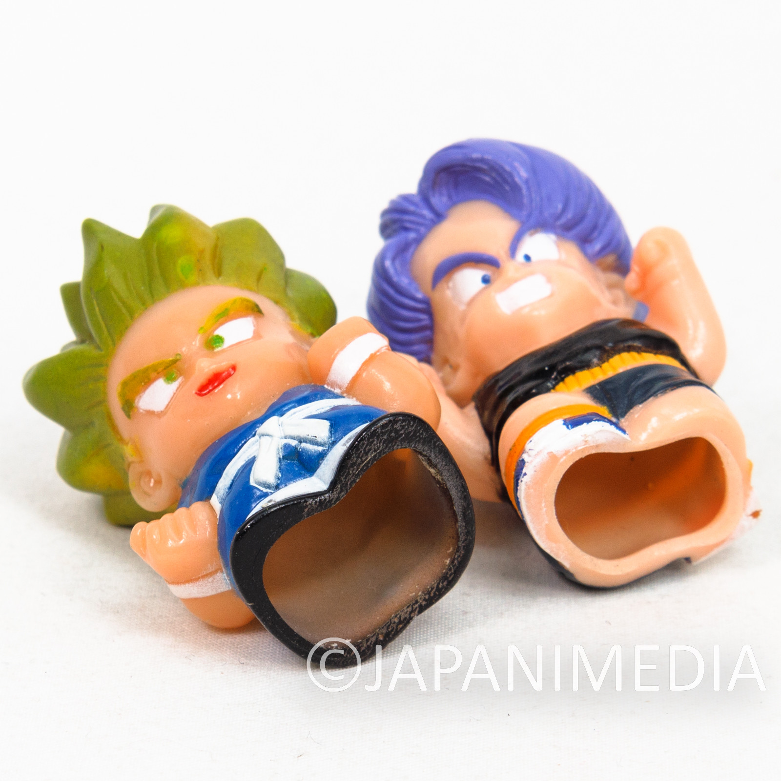 Dragon Ball Z Trunks Finger Puppet Figure 2pc Set JAPAN ANIME