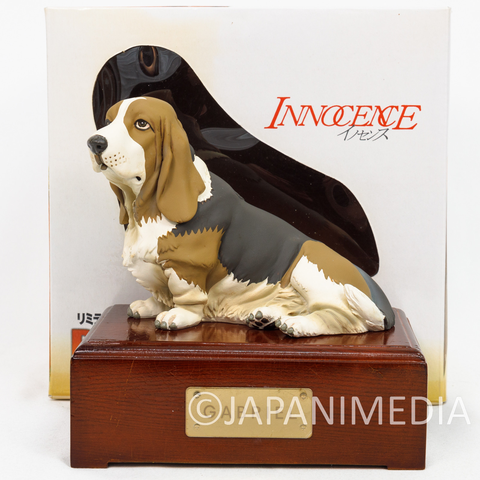 Innocence GABRIEL Dog Music Box Figure / Ghost in the Shell BATOU