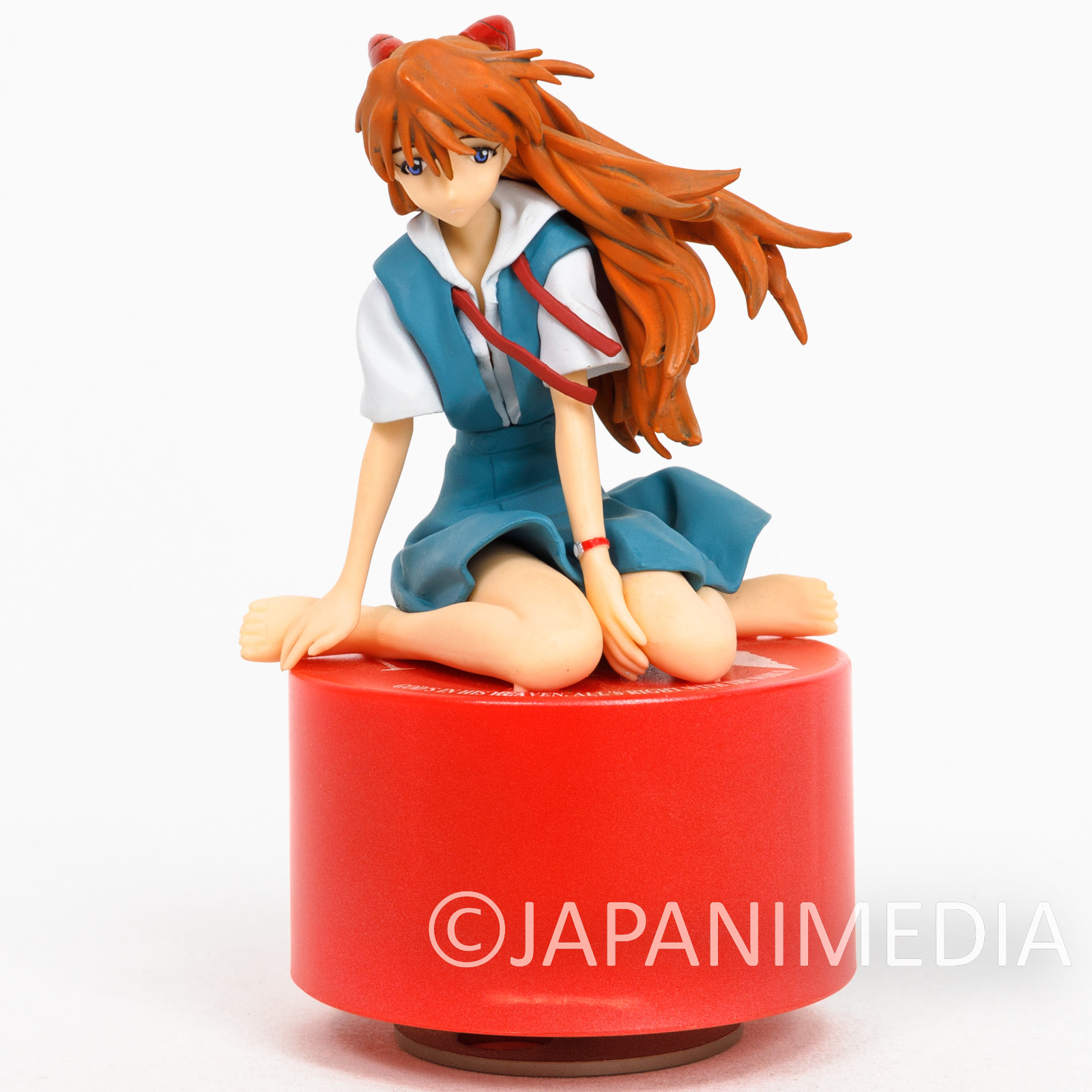 Evangelion Asuka Langley Figure Music Box Ver.3  "Fly Me to The Moon" SEGA NOBOX