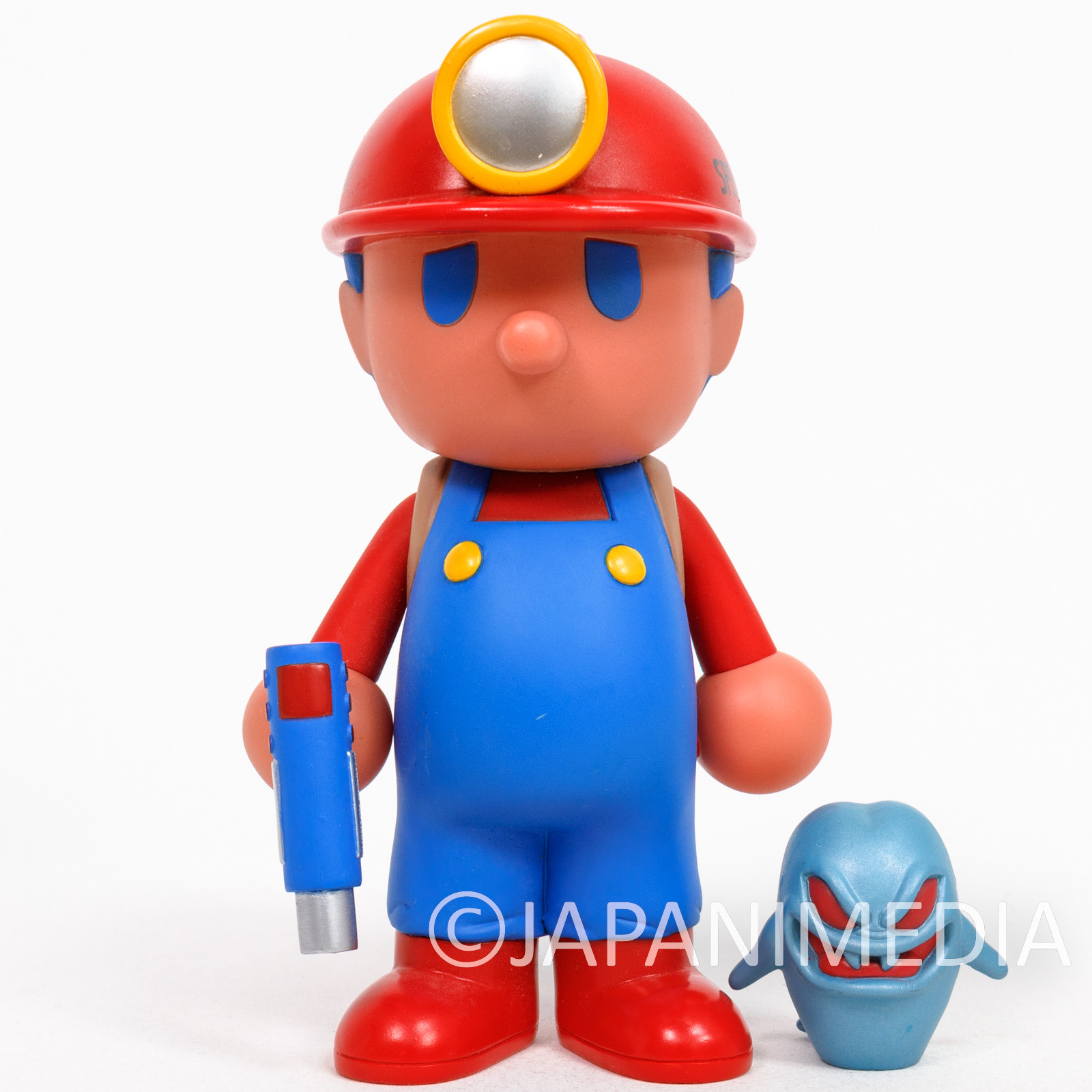 RARE! Spelunker Soft Vinyl Figure w/ Ghost JAPAN NES FAMICOM