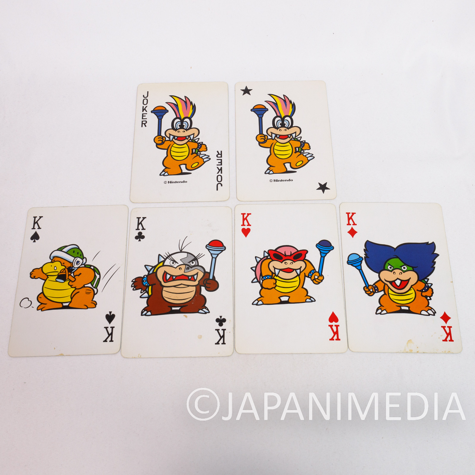 Super Mario Bros 3 King Size Trump Playing Cards JAPAN