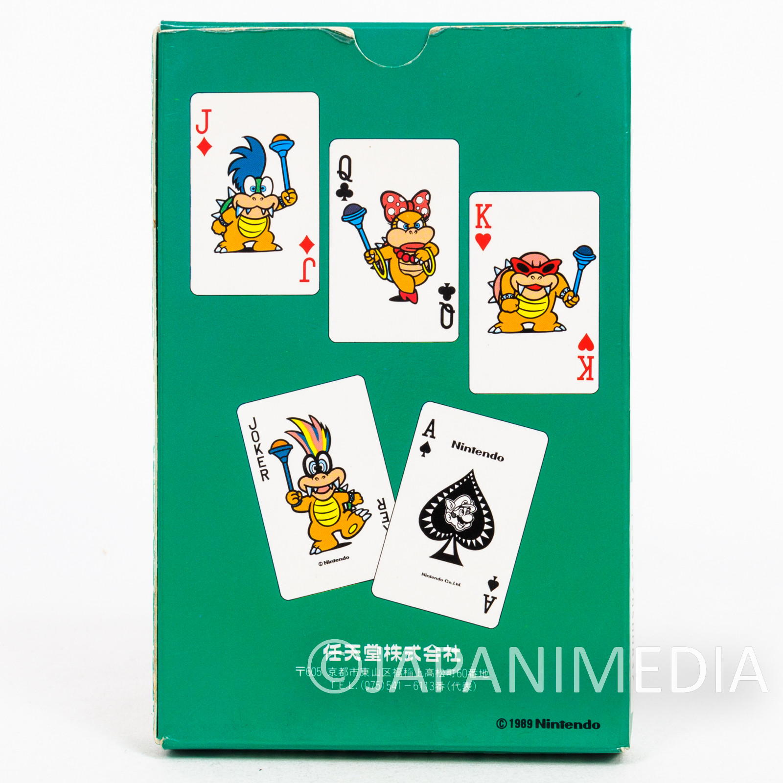 Super Mario Bros 3 King Size Trump Playing Cards JAPAN