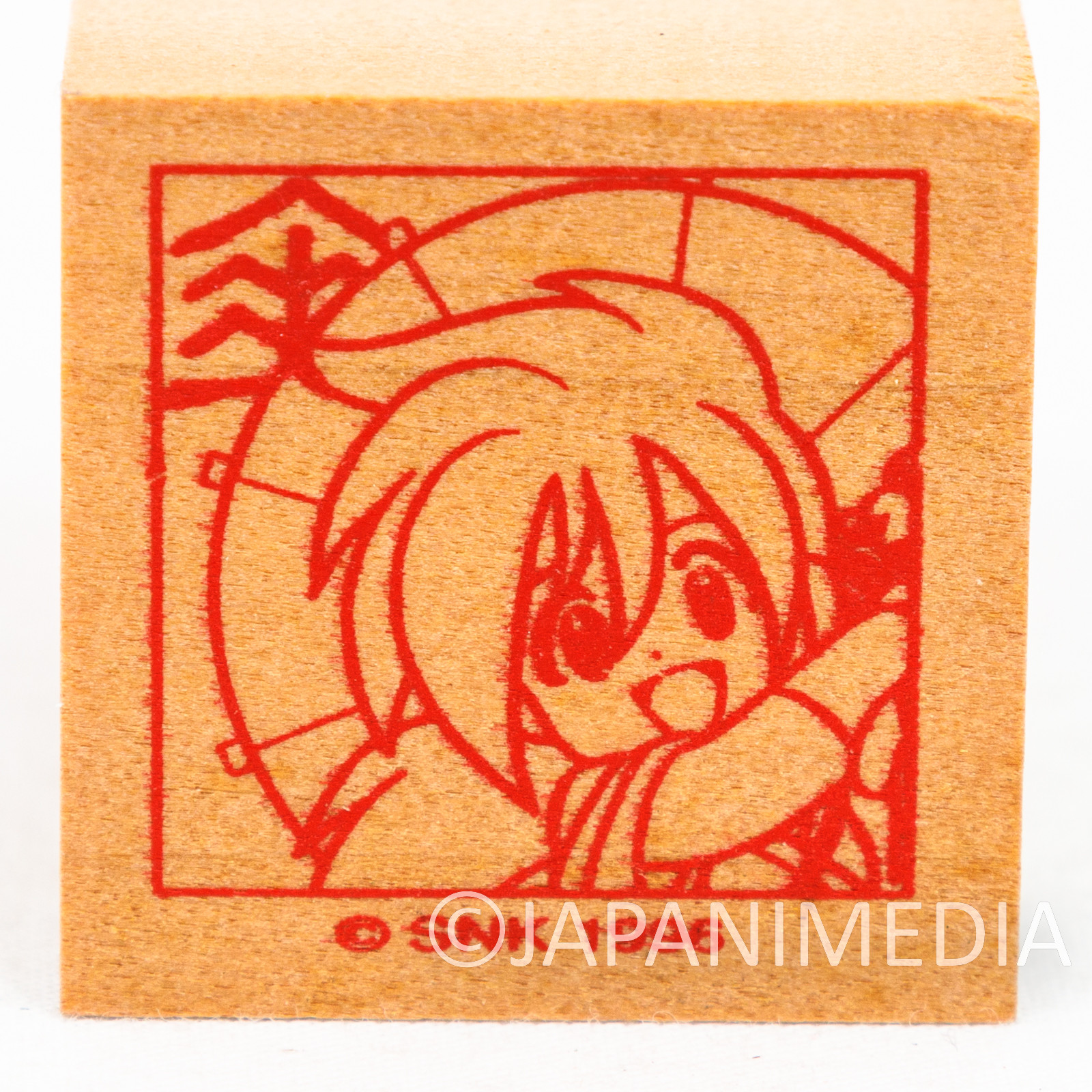 Samurai Shodown Mini Stamp 3pc Set / Nakoruru Rimururu Shizumaru Hisame