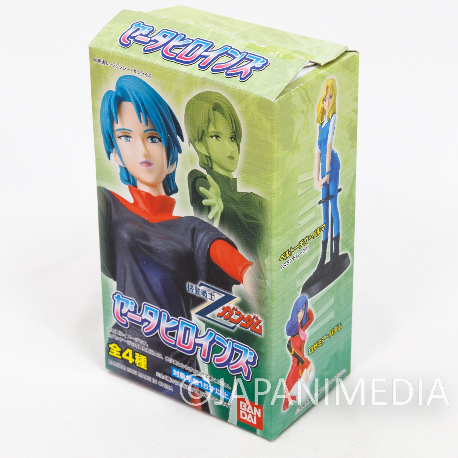 Zeta Gundam Four Murasame Figure Zeta Heroines BANDAI