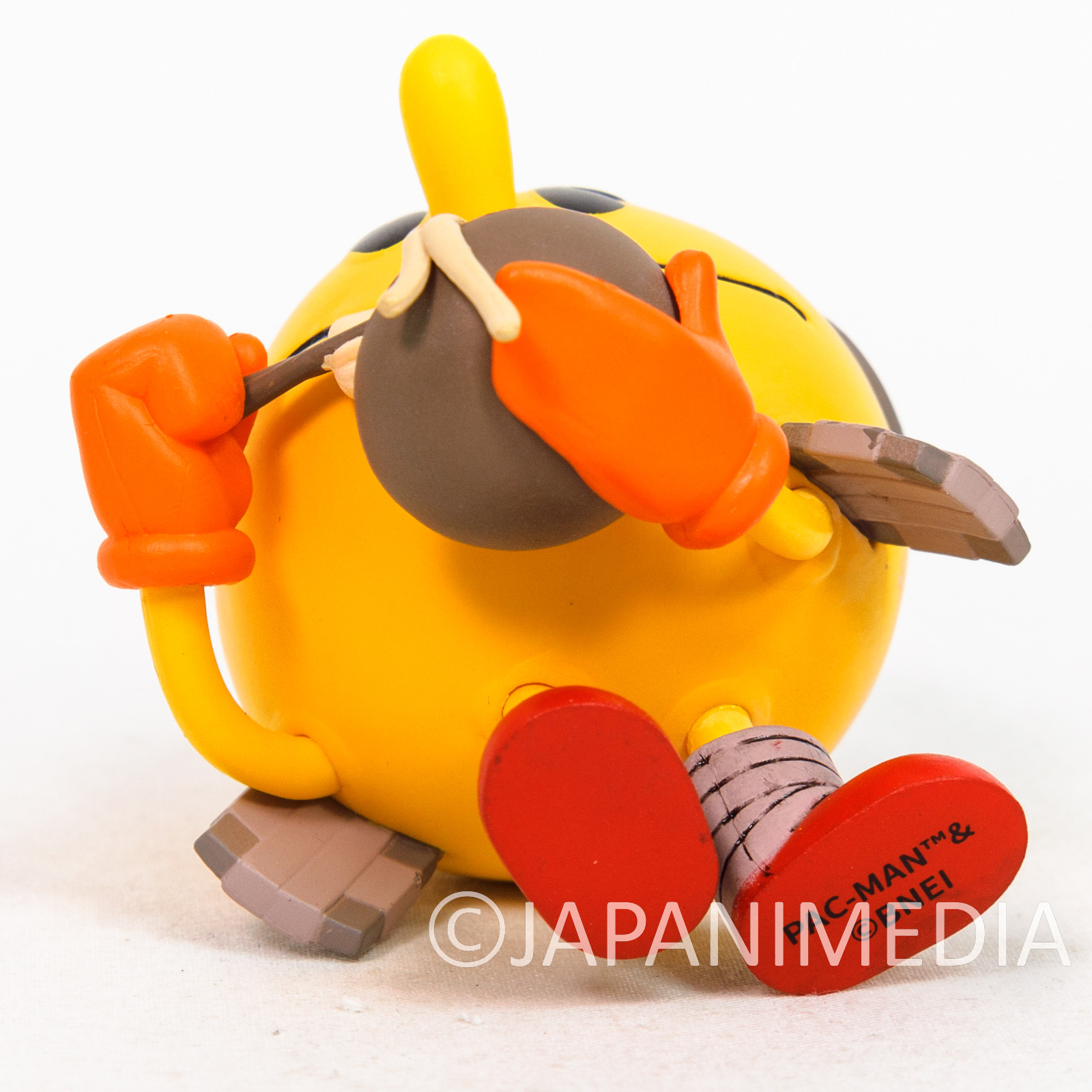 Pac-Man Cosplay Mini Figure Dan Dan Noodles ver. / PAC-LAND NAMCO FAMICOM