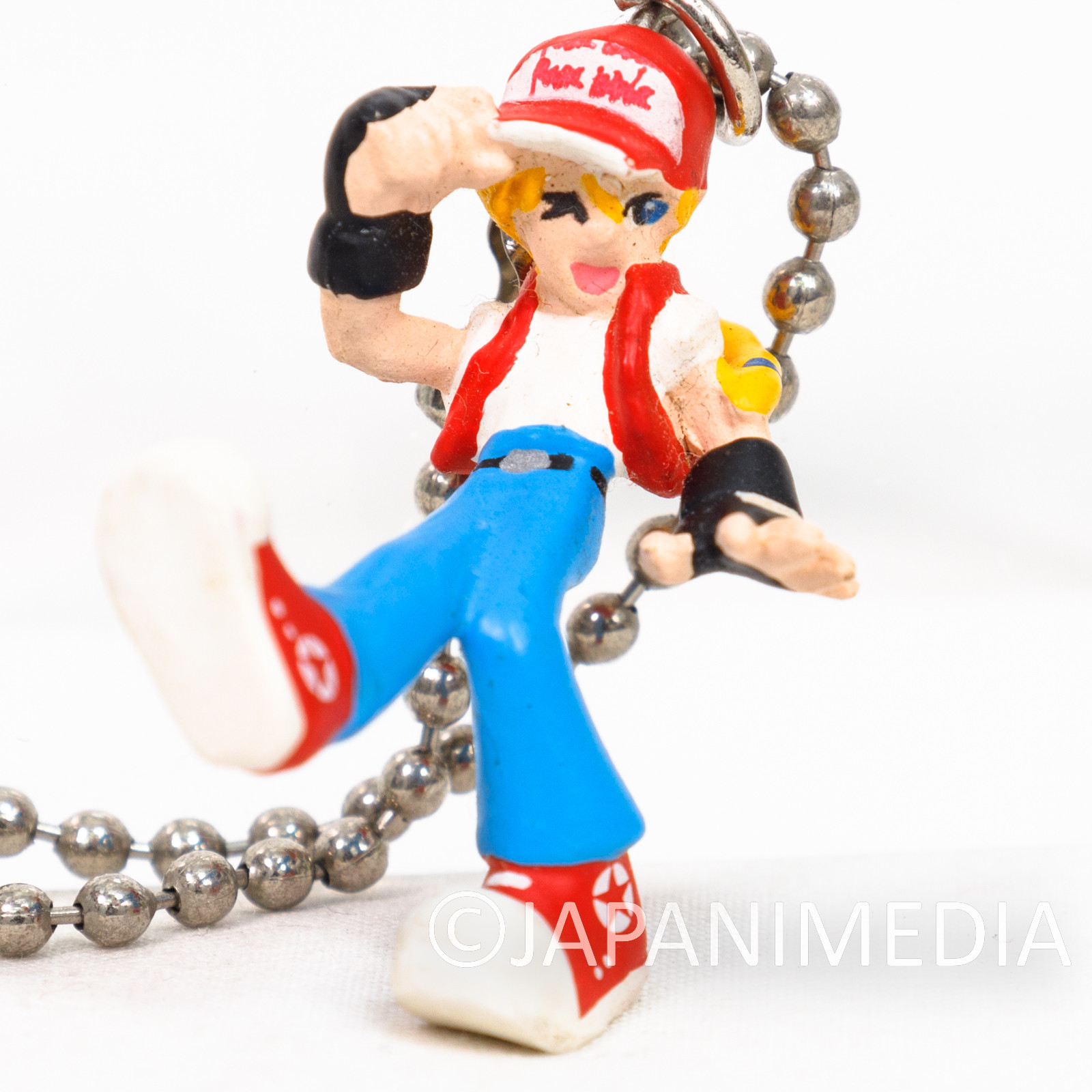 SNK vs CAPCOM Terry Bogard (KOF) x Ken (Street Fighter) Twin Figure Ballchain