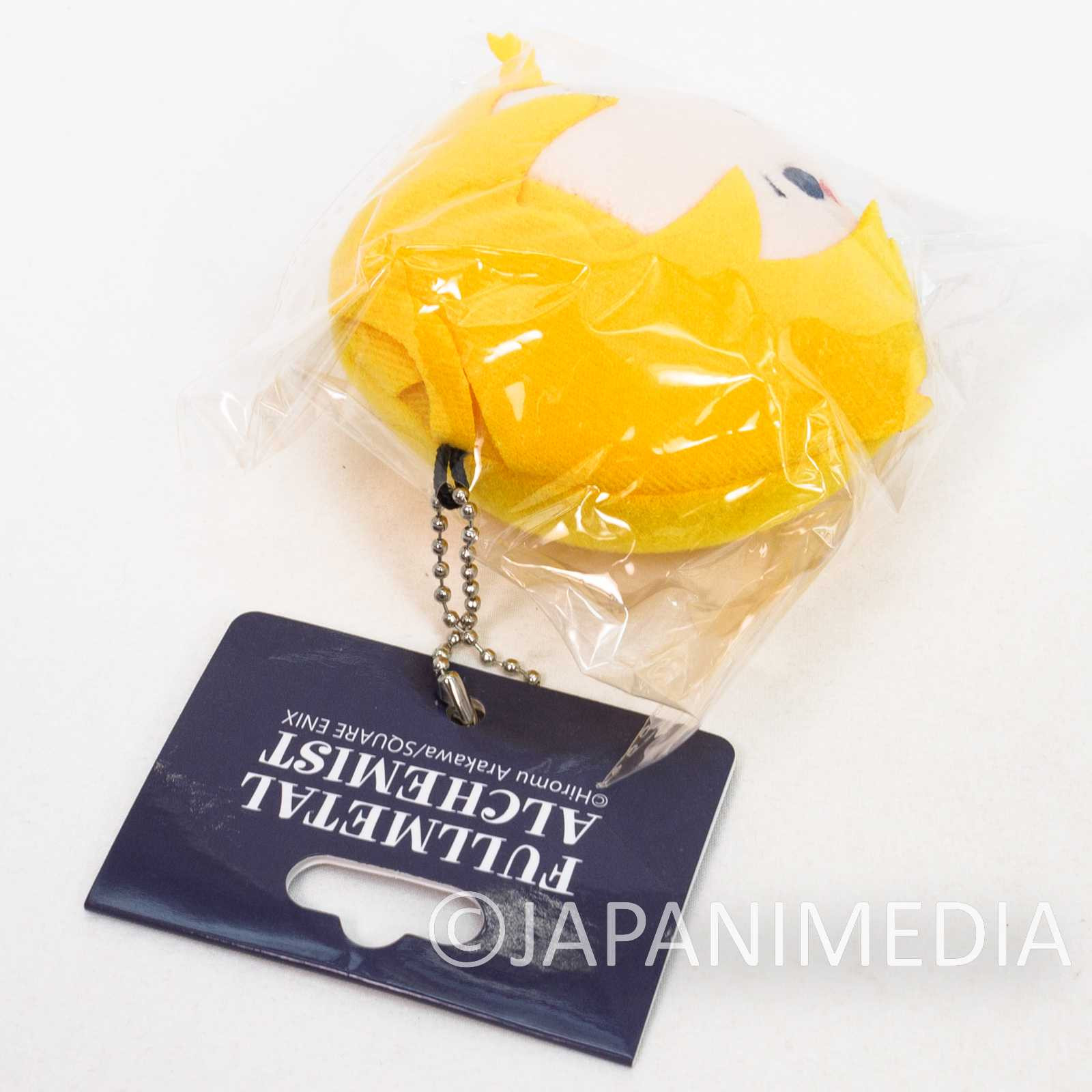 Fullmetal Alchemist Edward Elric Face Mascot Plush Doll Ballchain Japanimedia Store